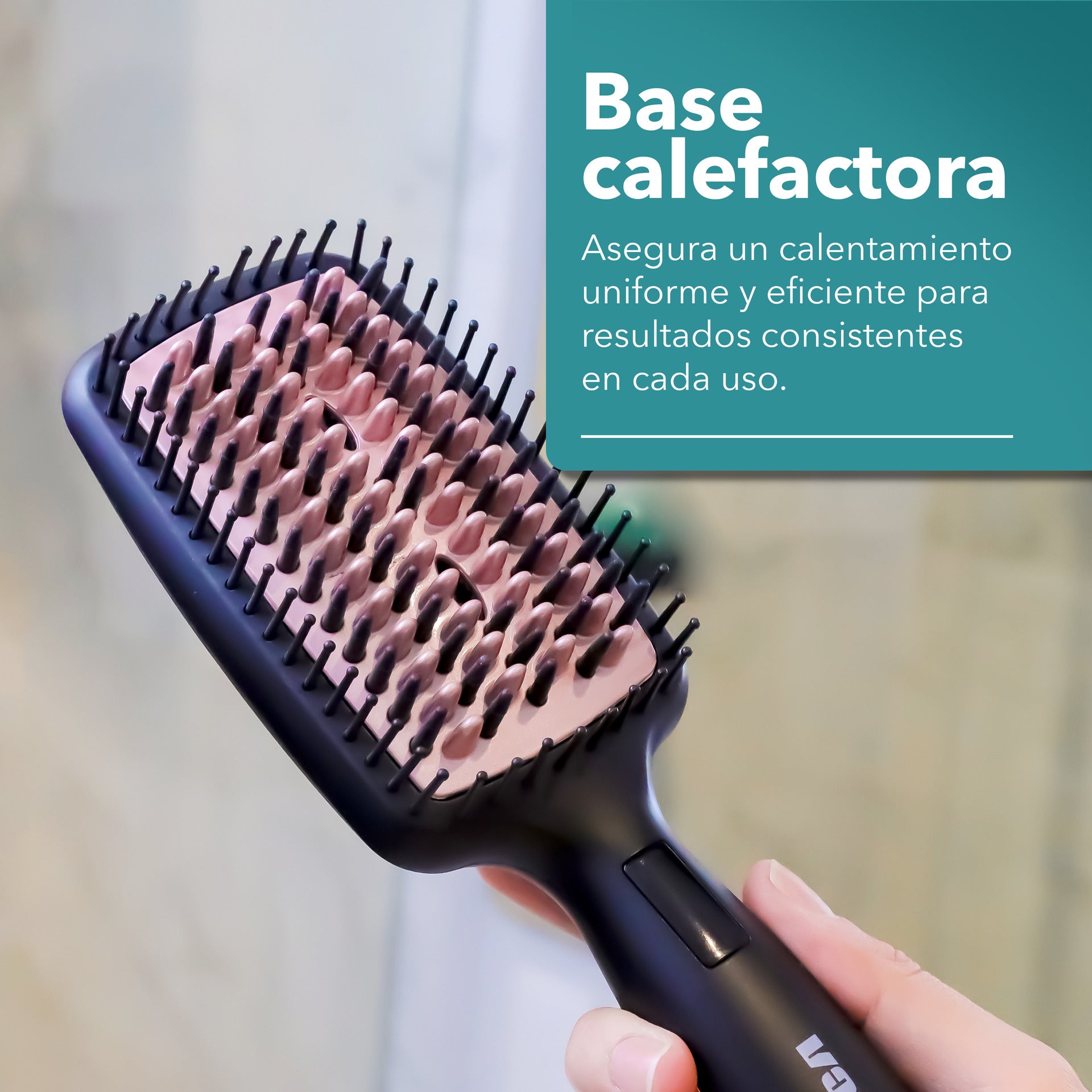 Rca Cepillo Alaciador Rc-p13n Cerámica 6 Niveles Color Negro