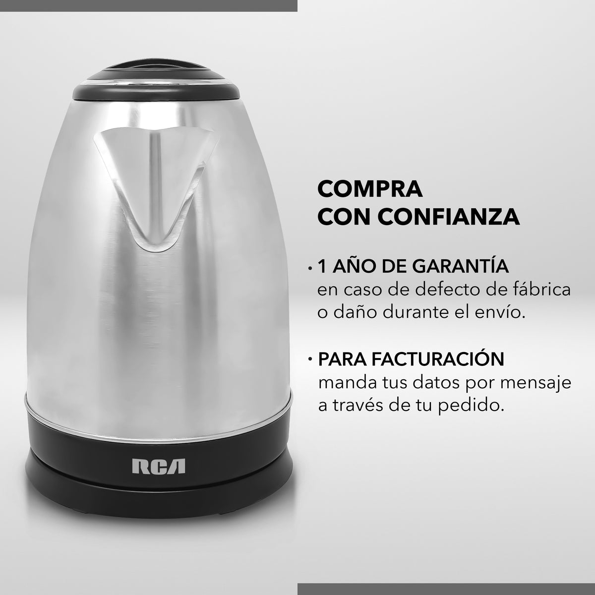 Tetera Eléctrica RC-180GB01