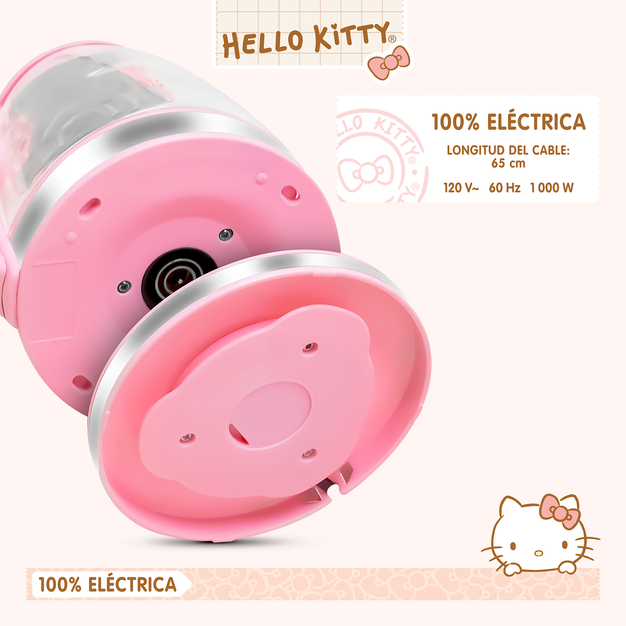 Tetera de Vidrio Hello Kitty HK-328