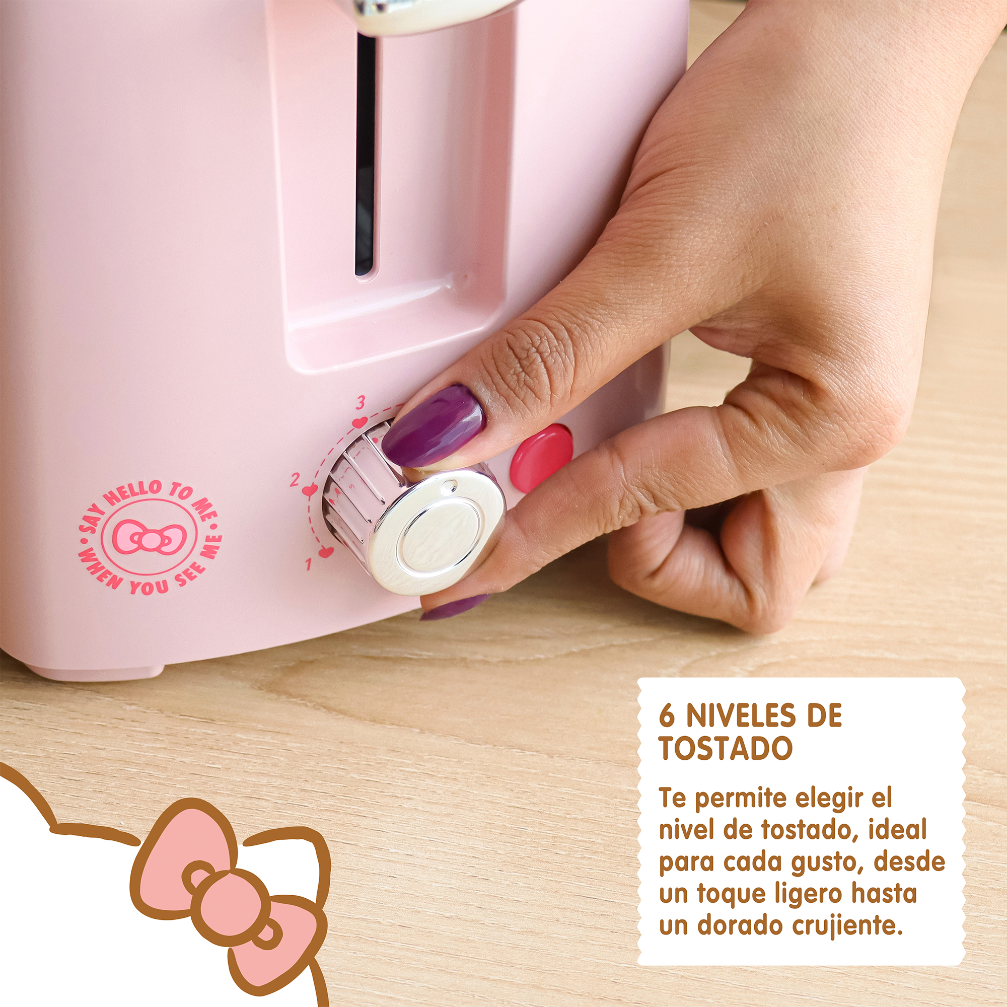 Tostador de Pan Hello Kitty HK-T2