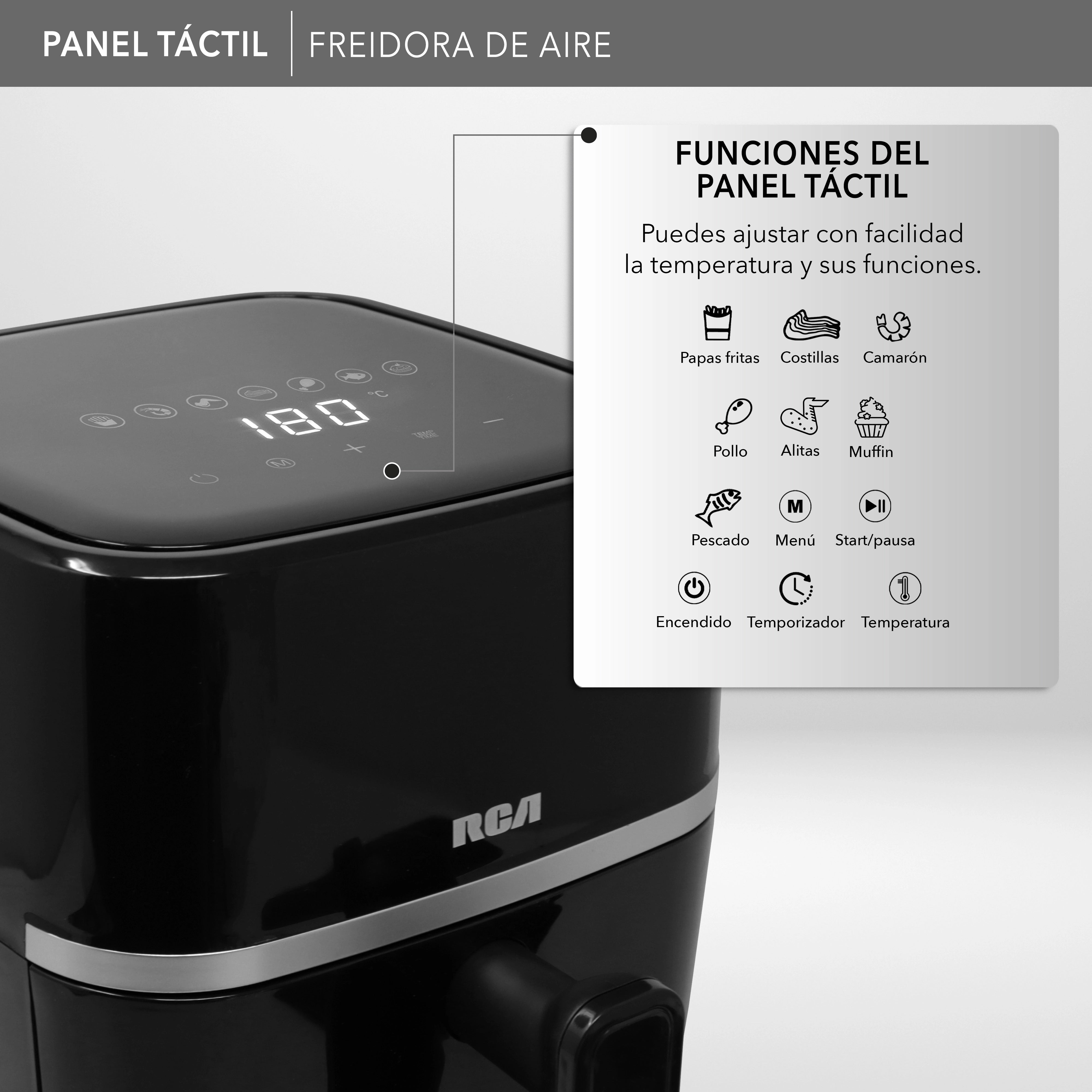 RCA Freidora de Aire Digital RC-114