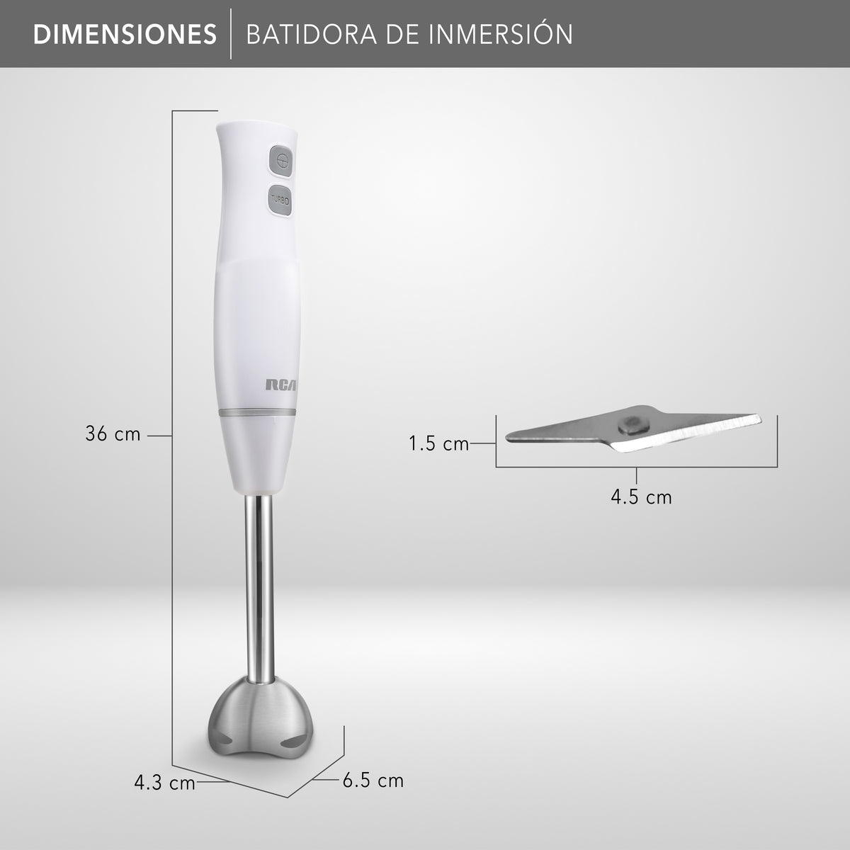 Batidora de Inmersión RC-1204