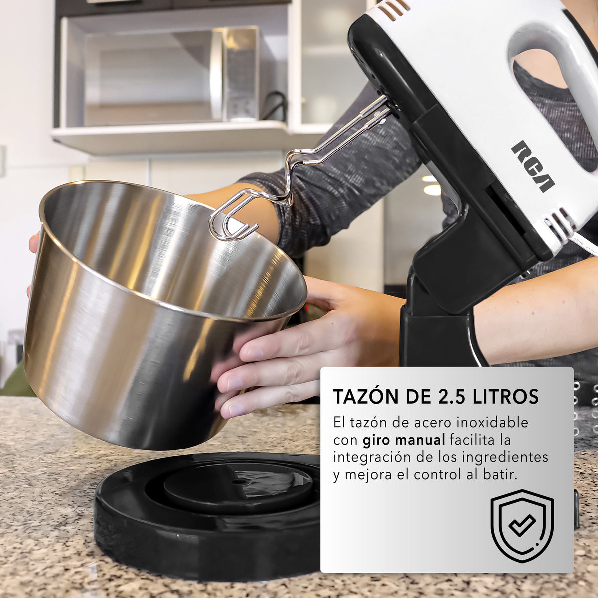 Batidora de Mano con Pedestal RC-67SS