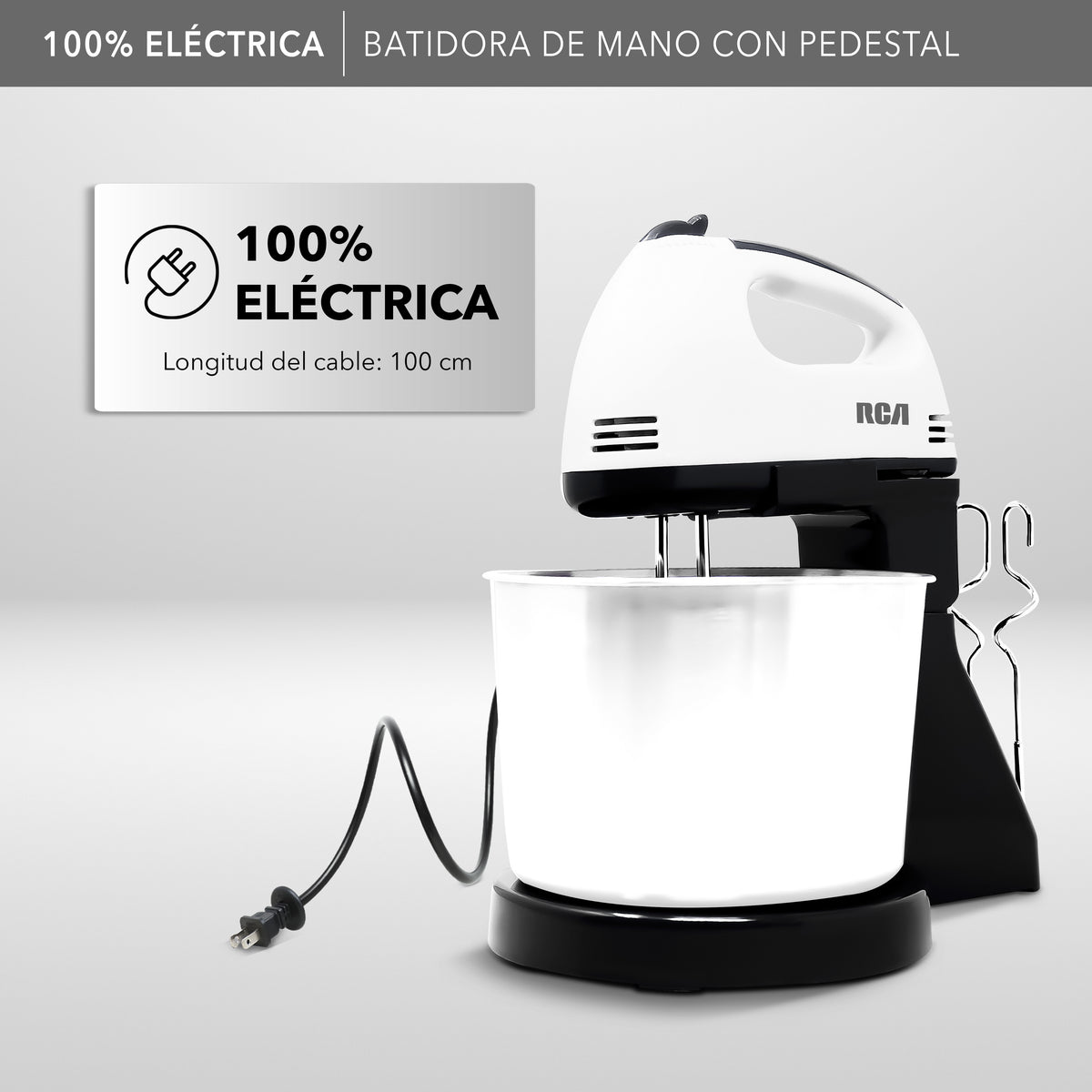 Batidora de Mano con Pedestal RC-67SS