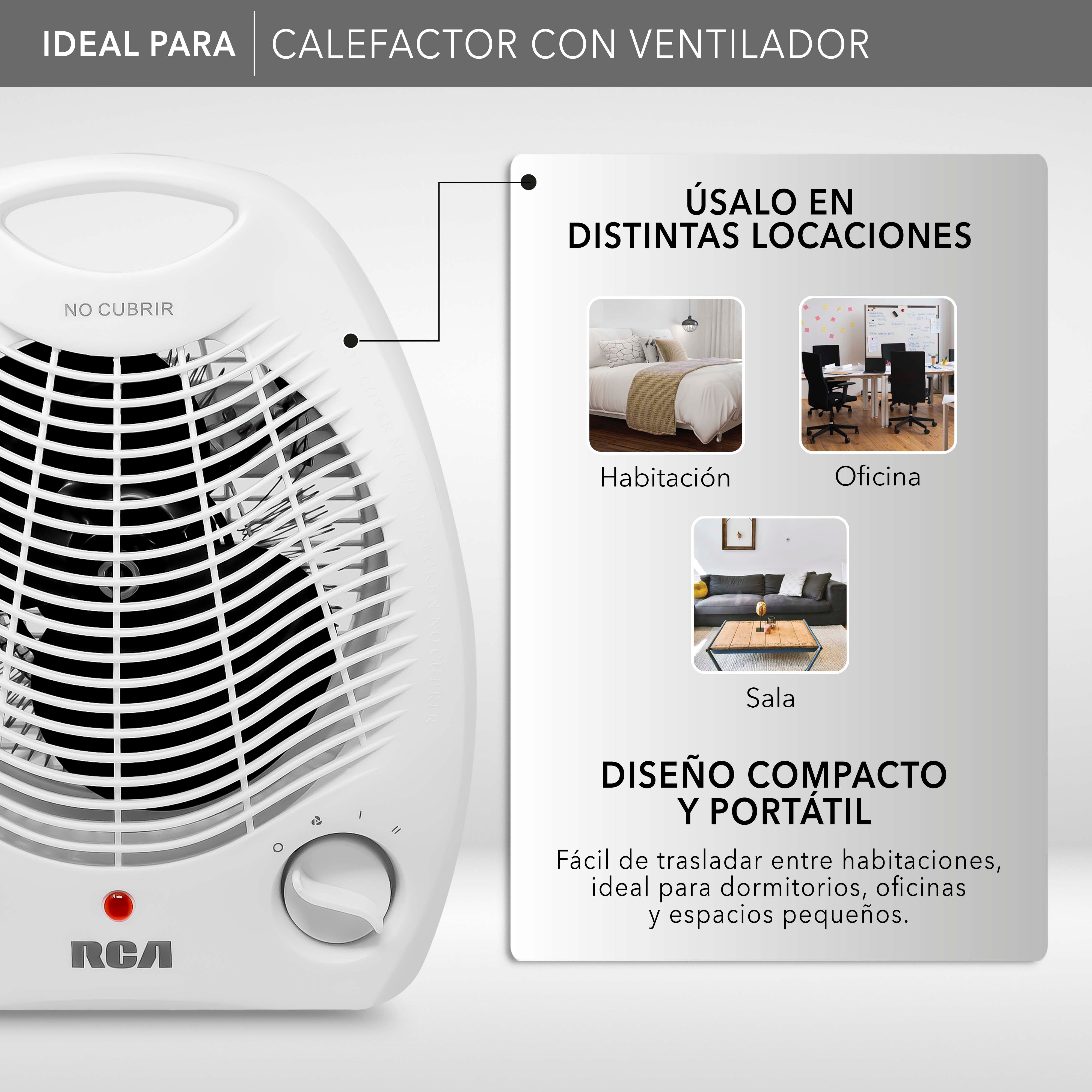 Calefactor con Ventilador RC-A01