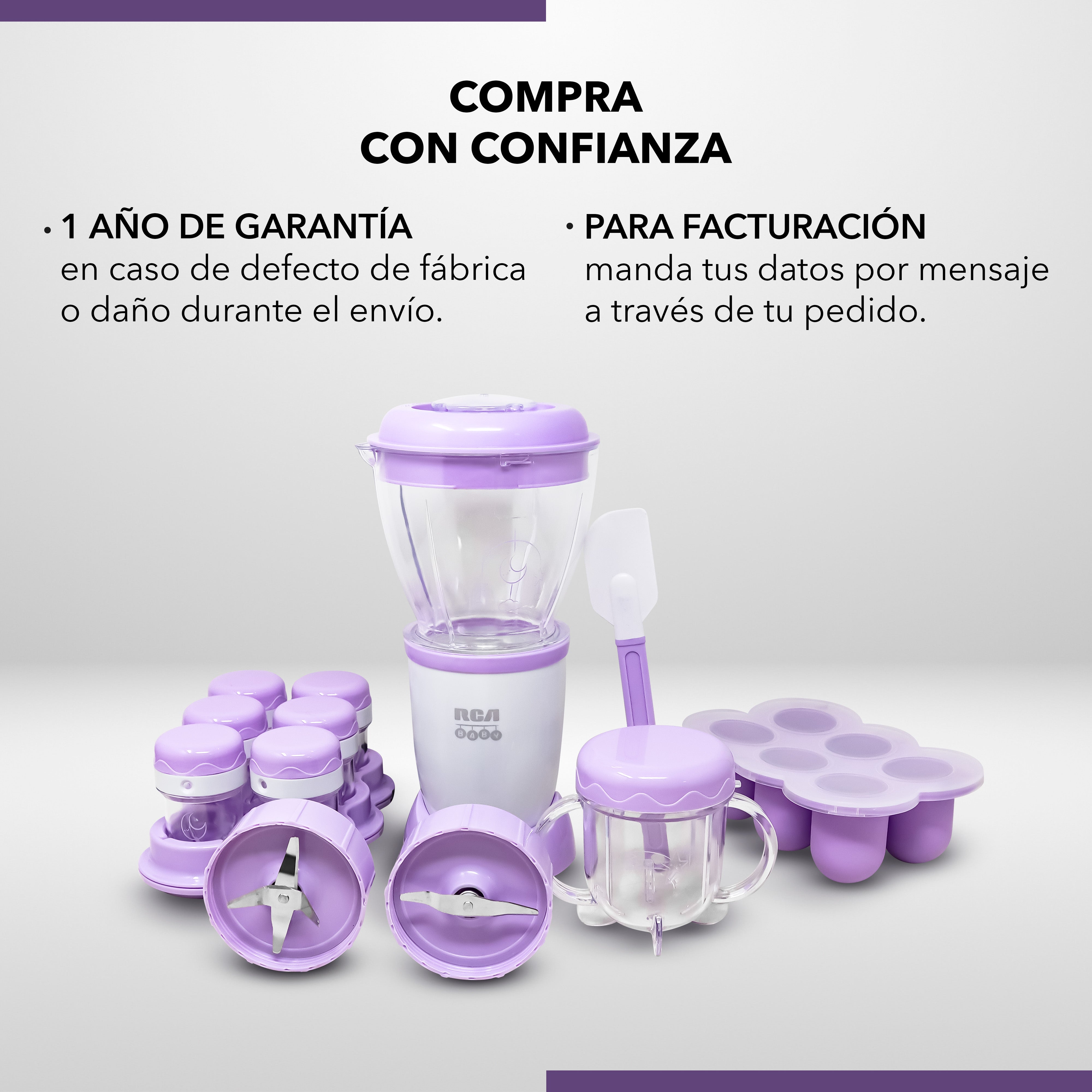 Rca Procesador De Alimentos Baby RC-NBB