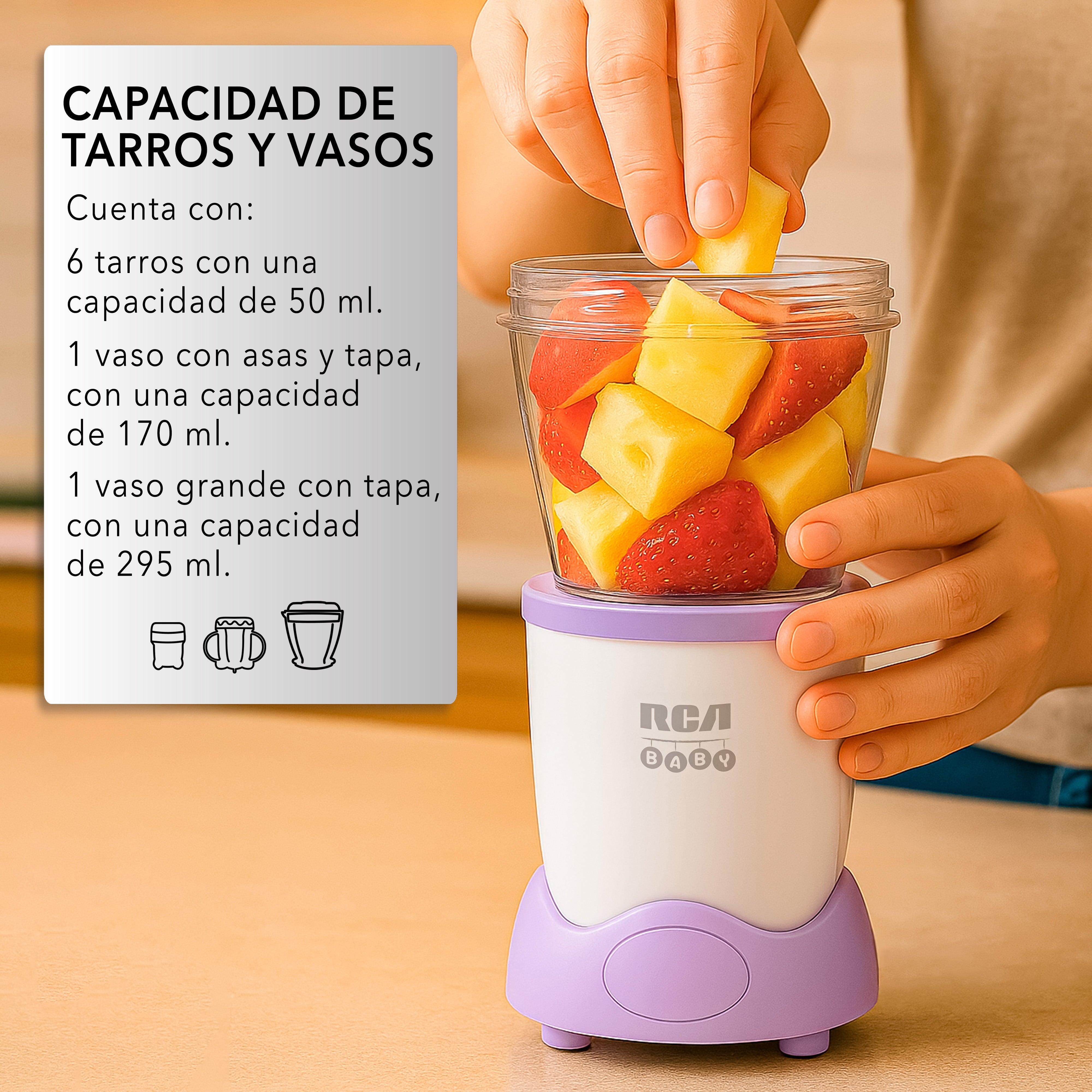 Rca Procesador De Alimentos Baby RC-NBB