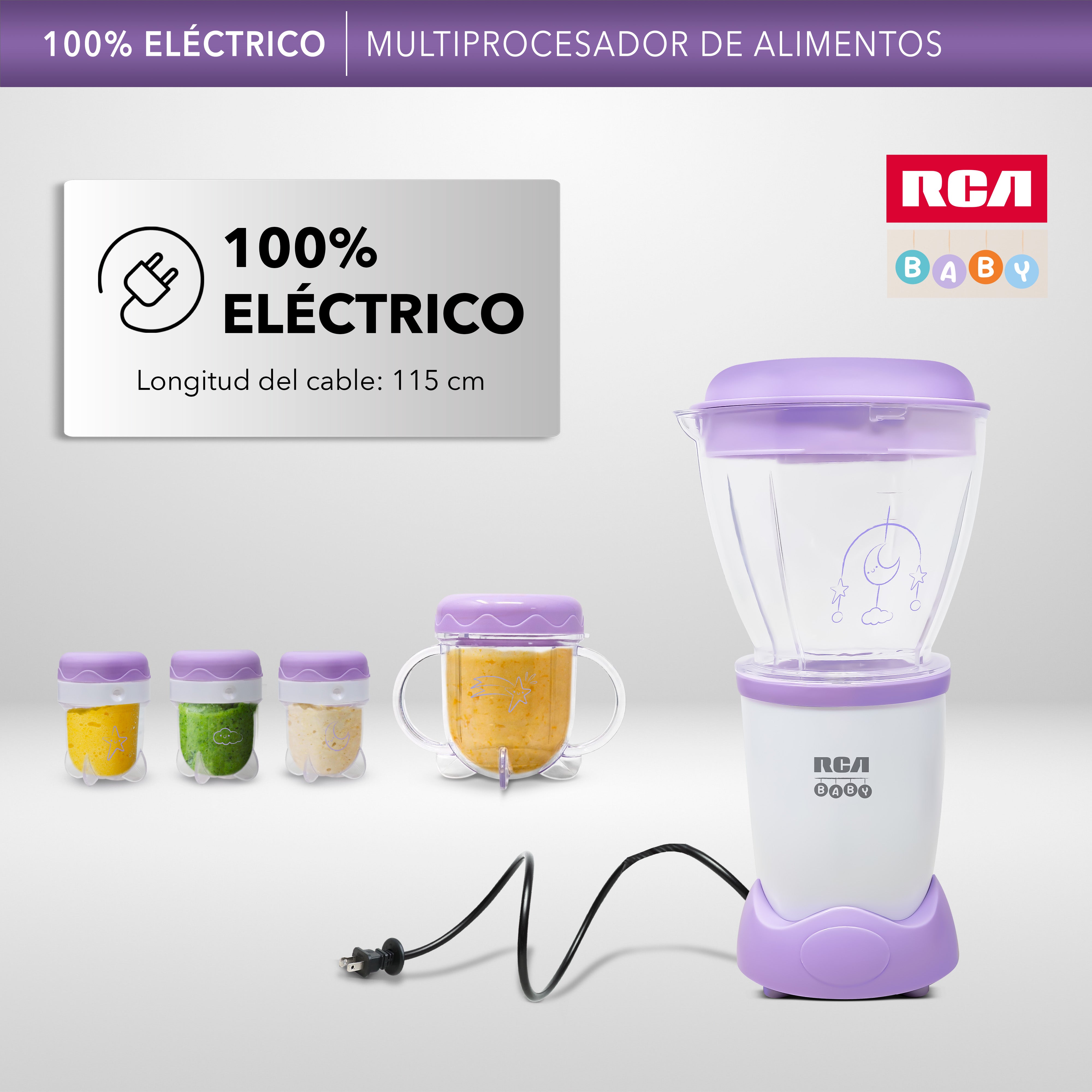 Rca Procesador De Alimentos Baby RC-NBB