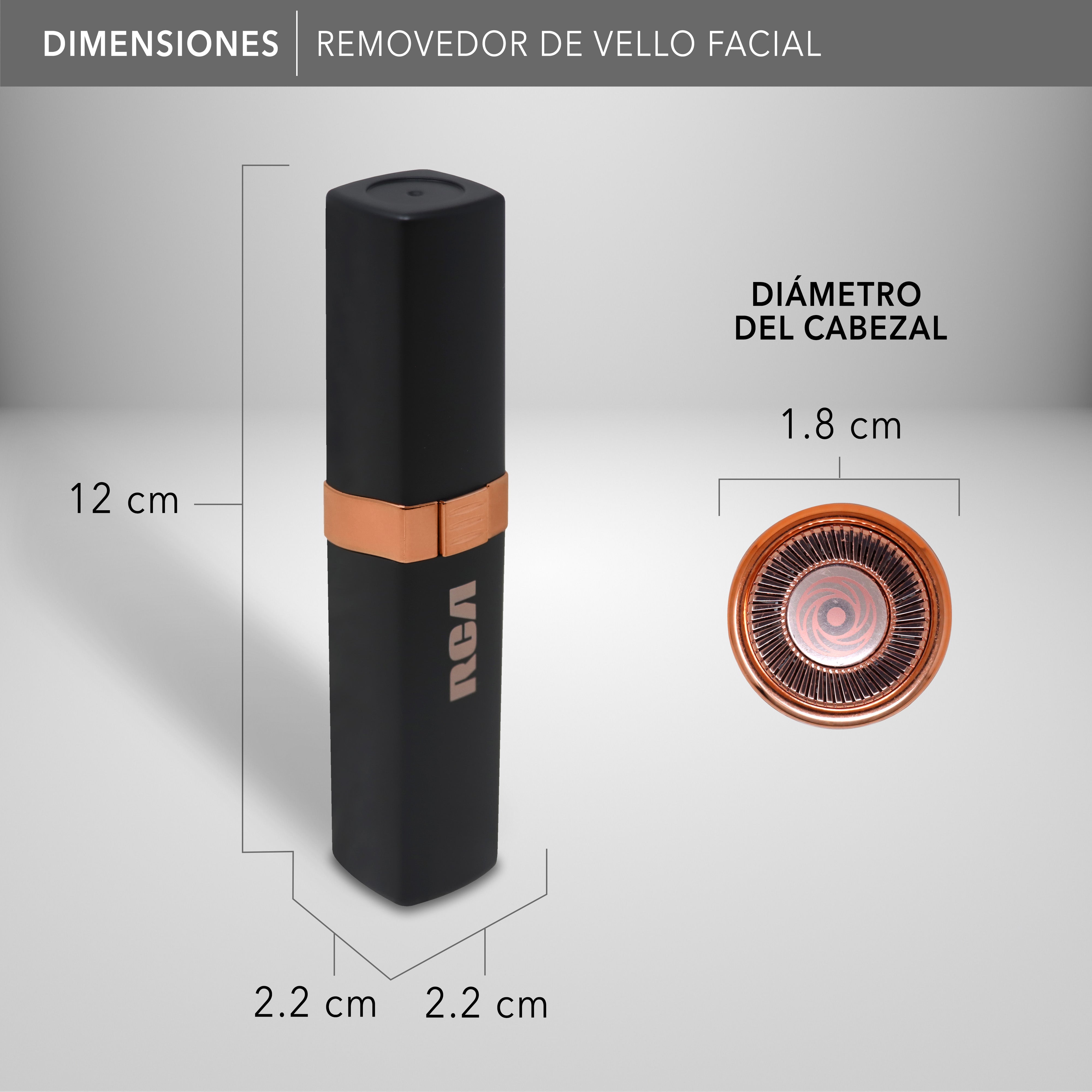 Removedor de vello facial RC-P29