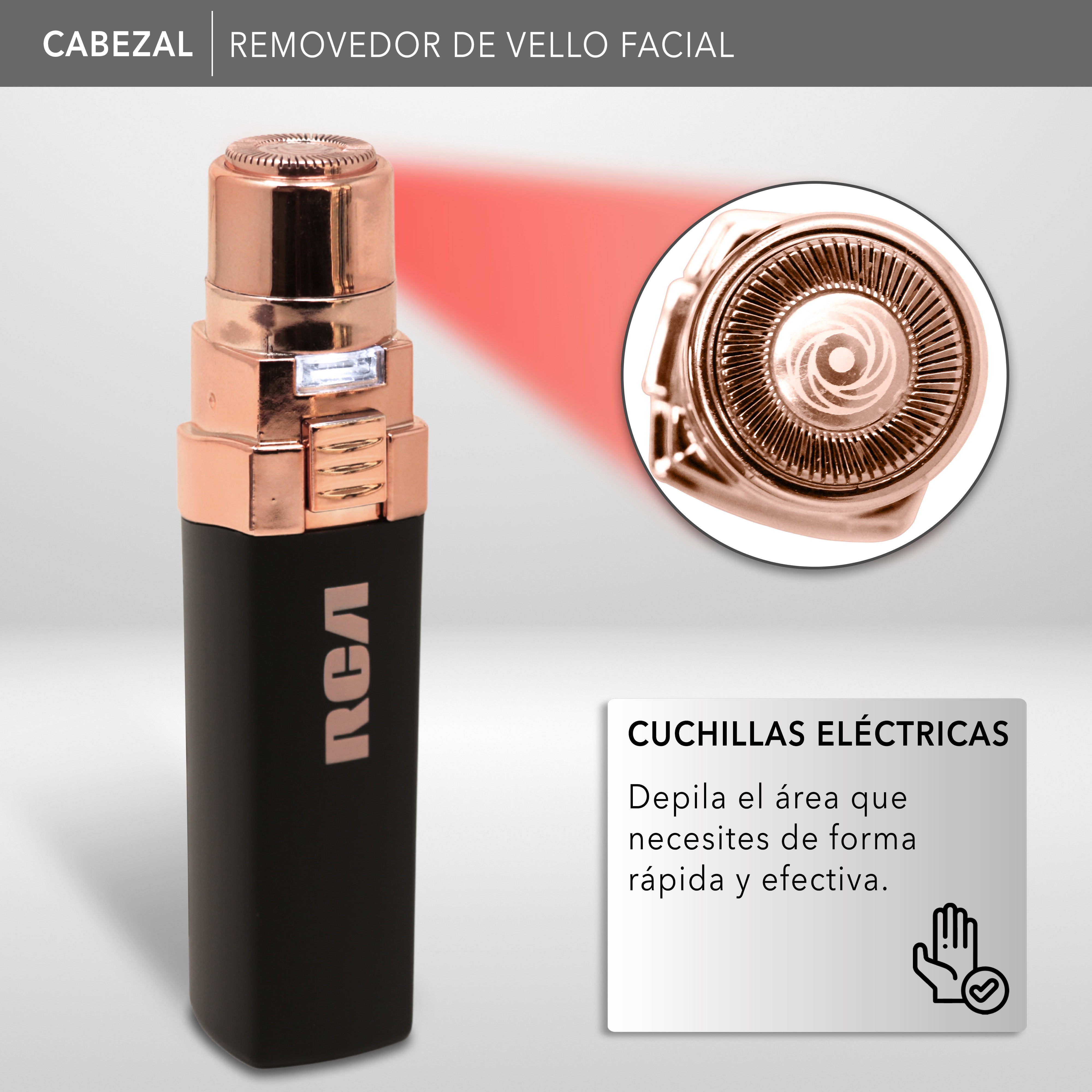 Removedor de vello facial RC-P29