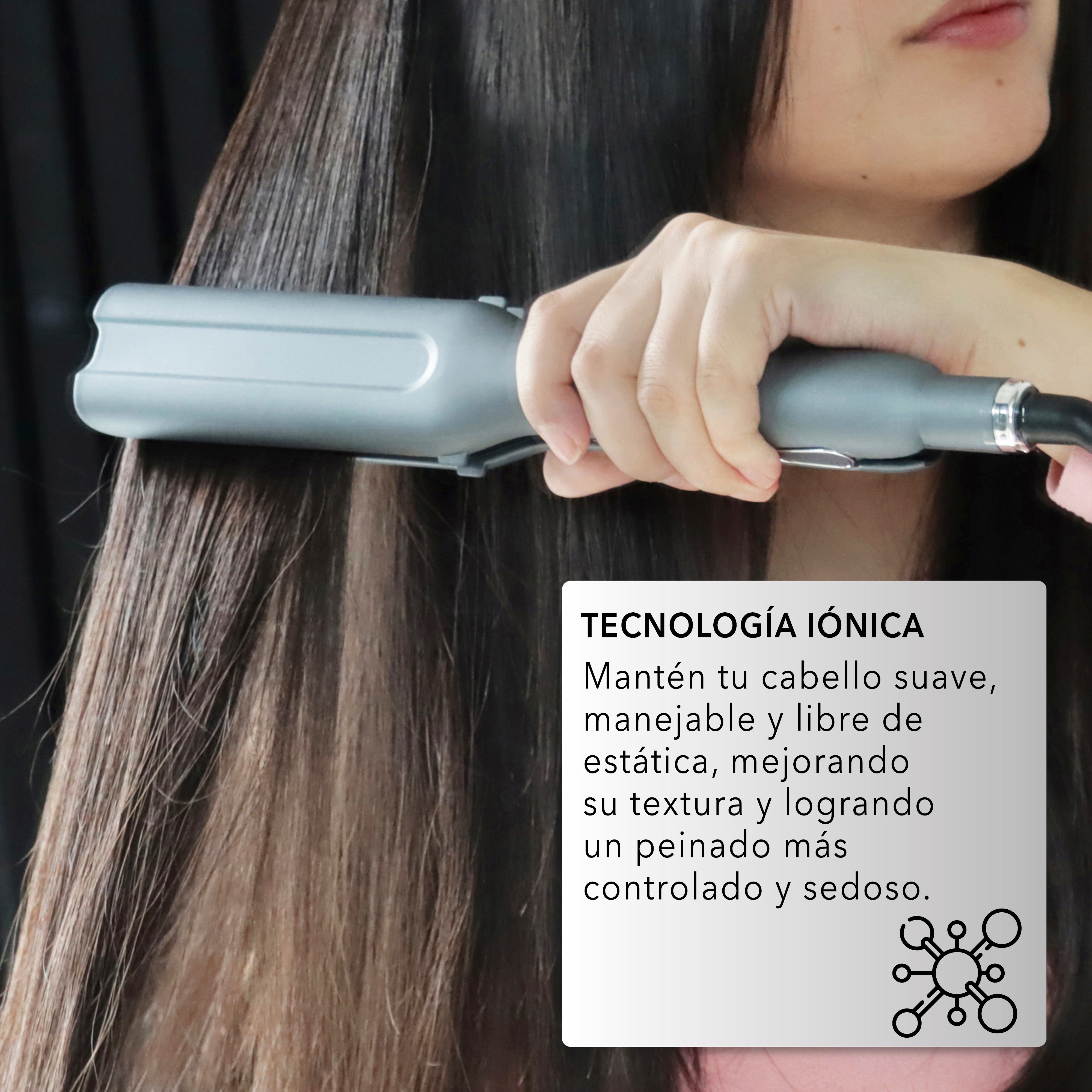 Plancha Alaciadora con Tecnología Iónica RC-P51