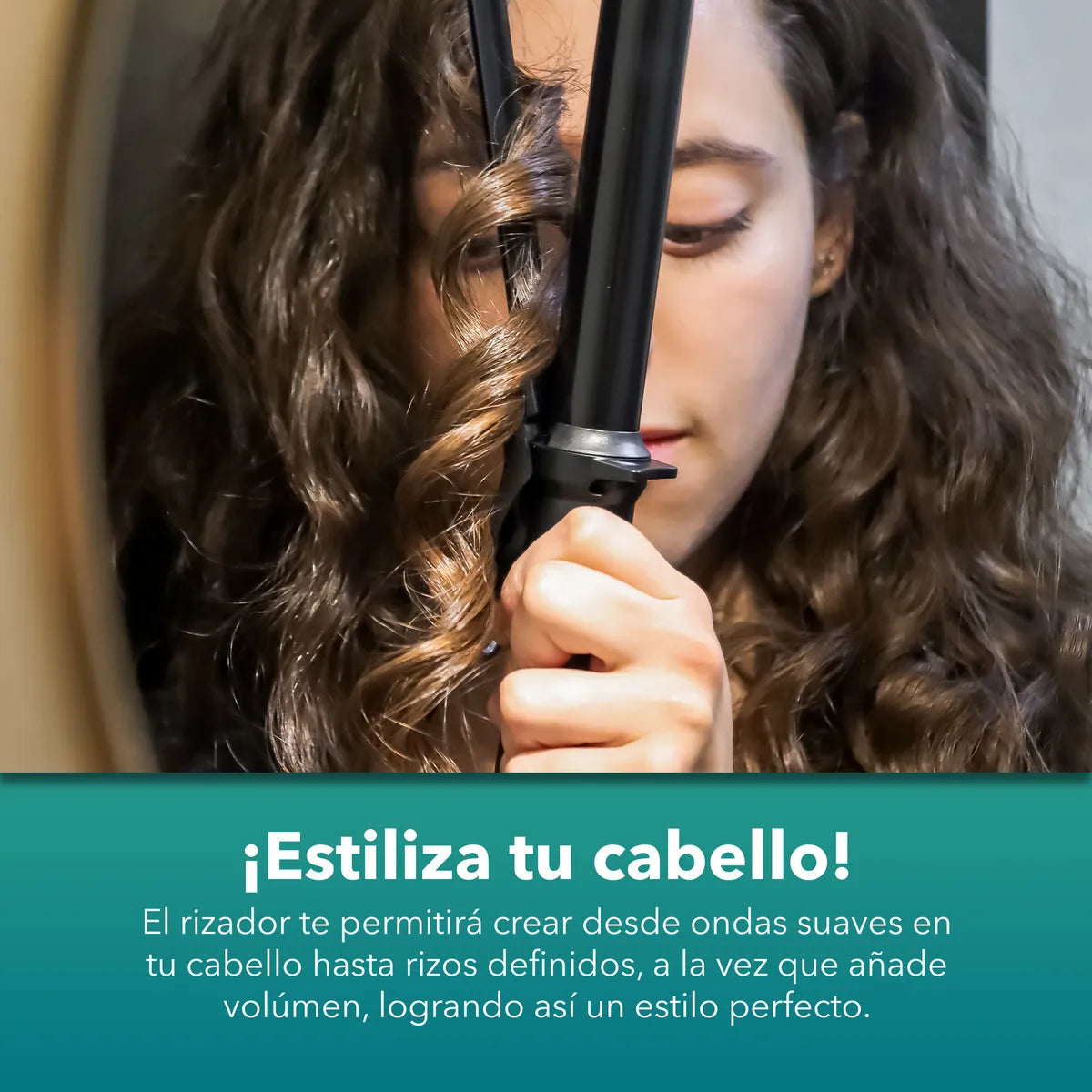 Rca Rizador De Cabello Rc-p9n Con Barril De Cerámica Negro Negro
