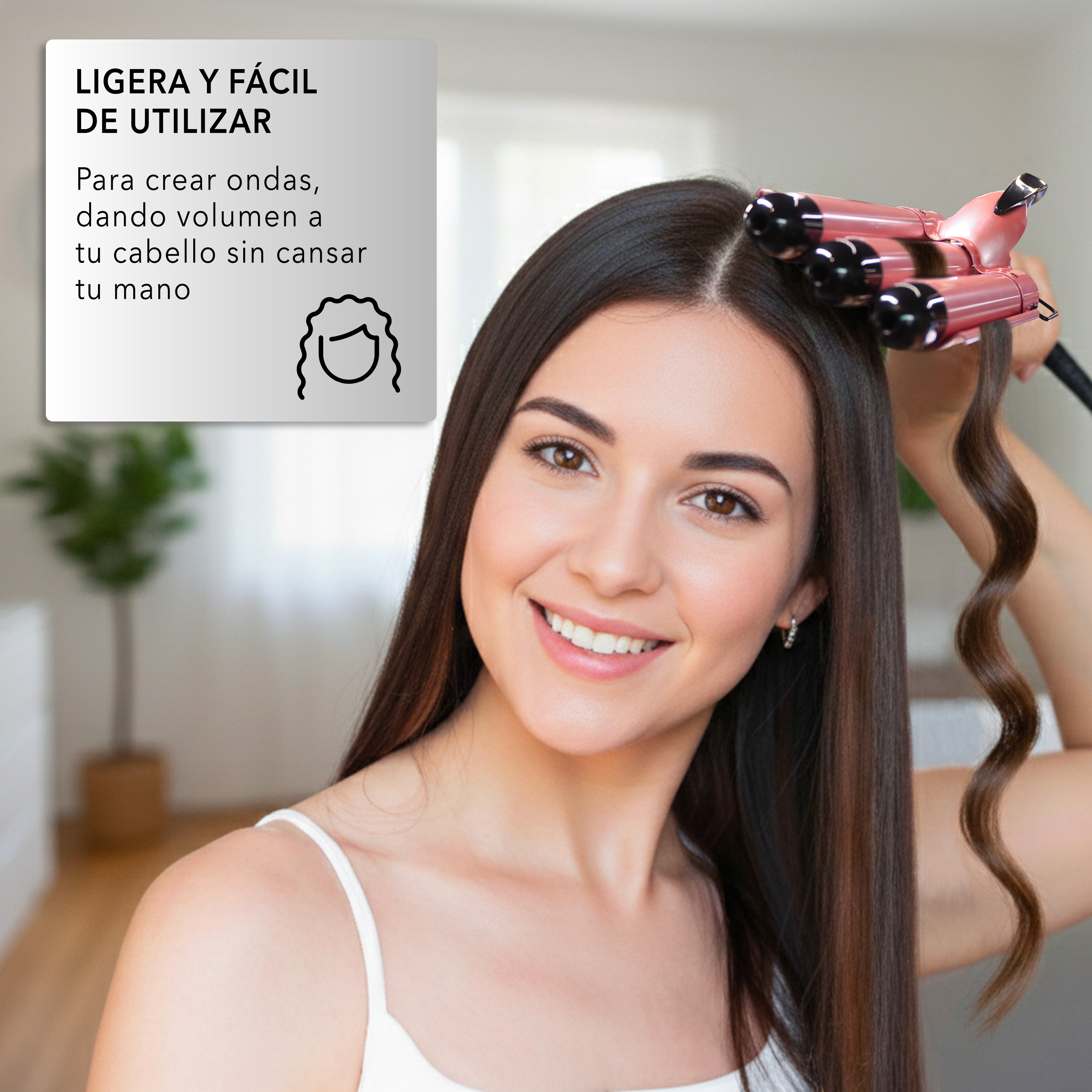 Rca Rizadora Waffle RC-PW2 Negro