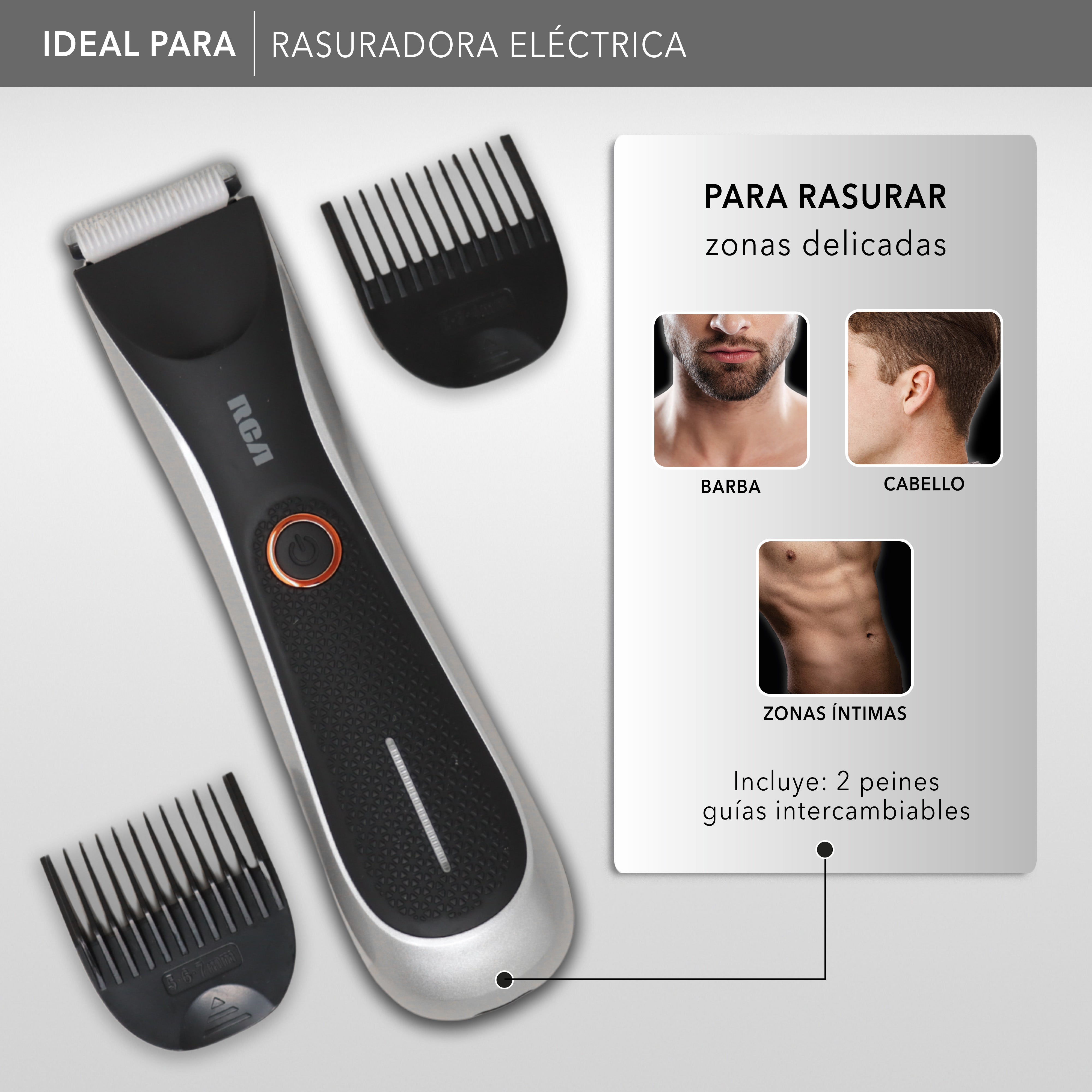 Rasuradora Eléctrica Inalámbrica RC-TR1