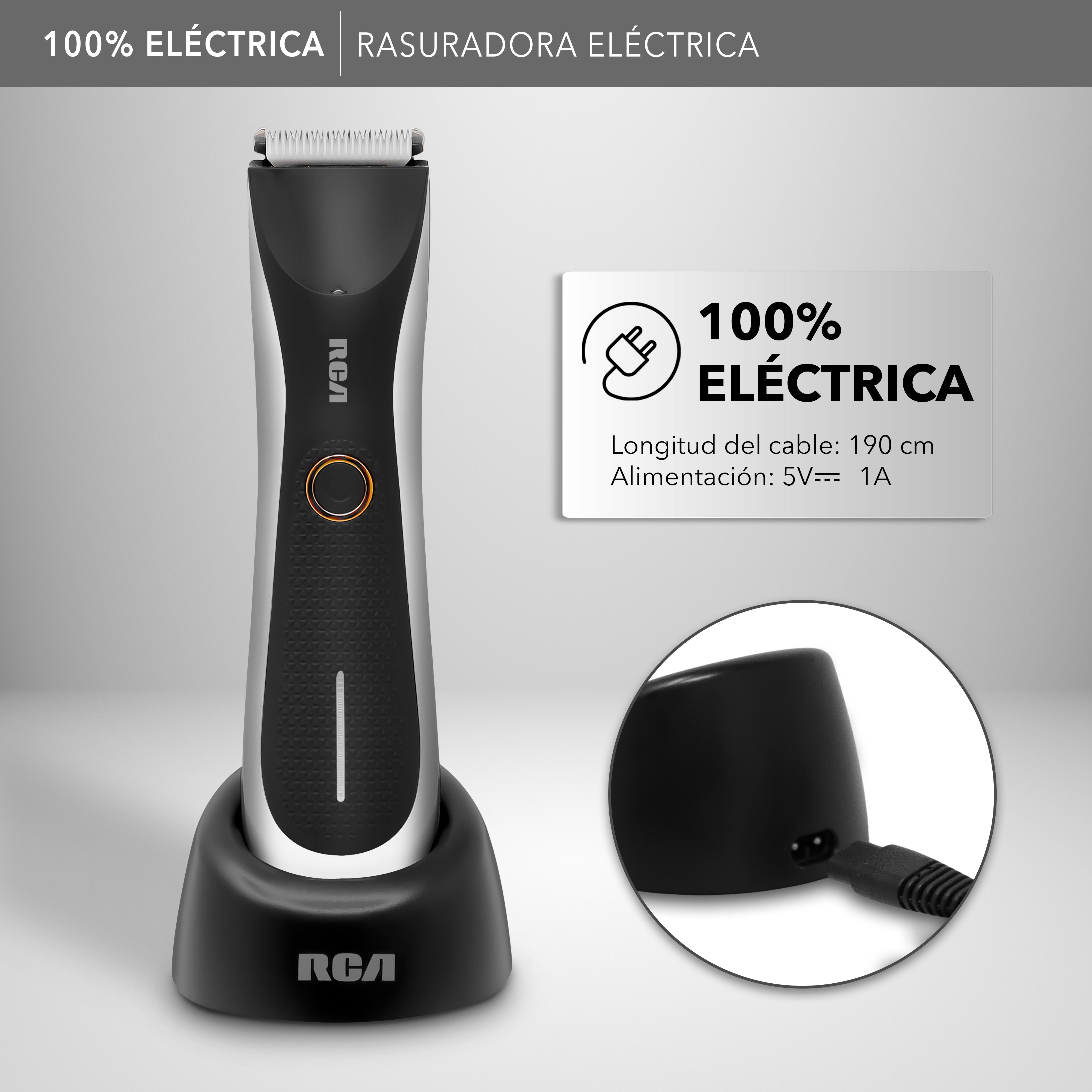 Rasuradora Eléctrica Inalámbrica RC-TR1