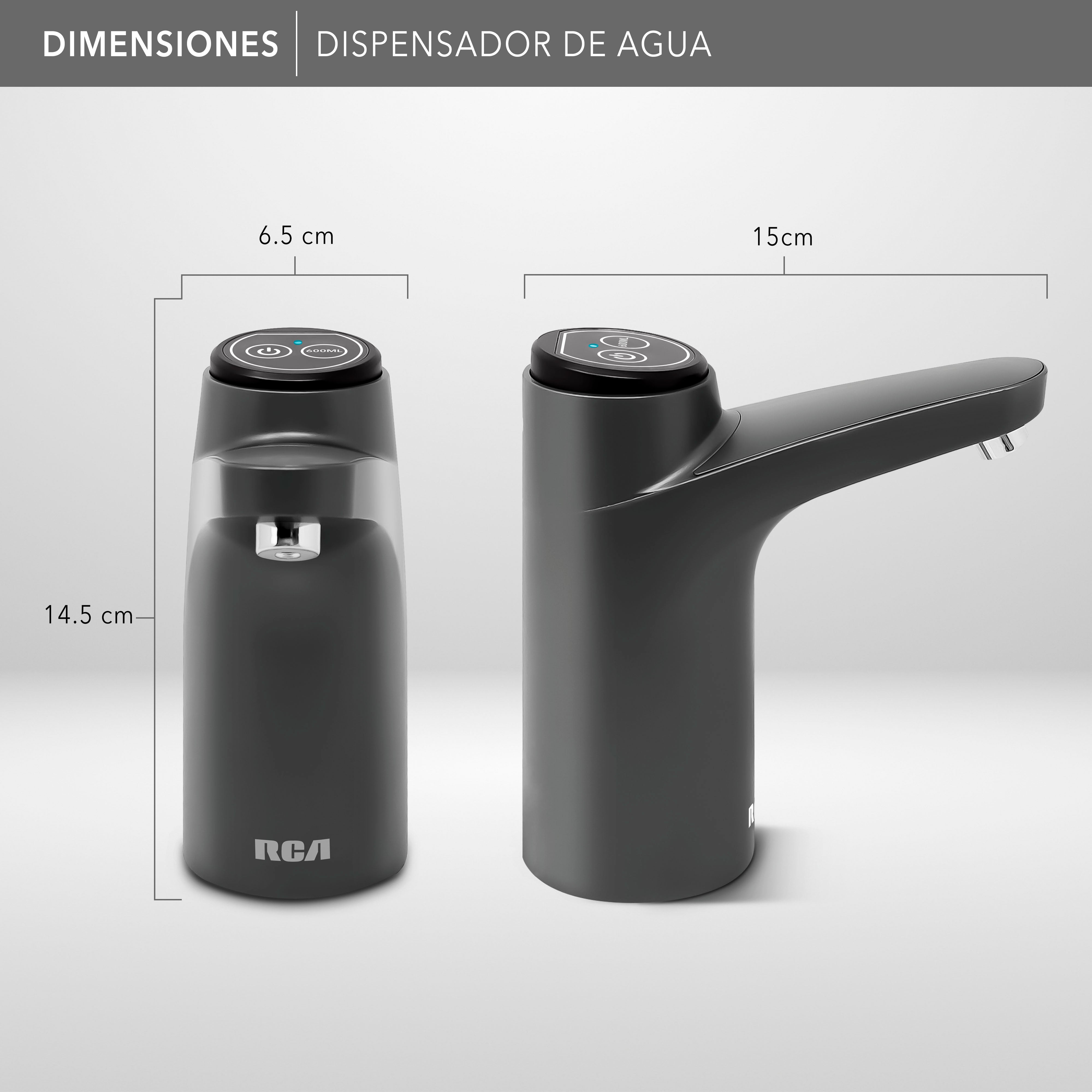 Dispensador de Agua Eléctrico RC-WD2