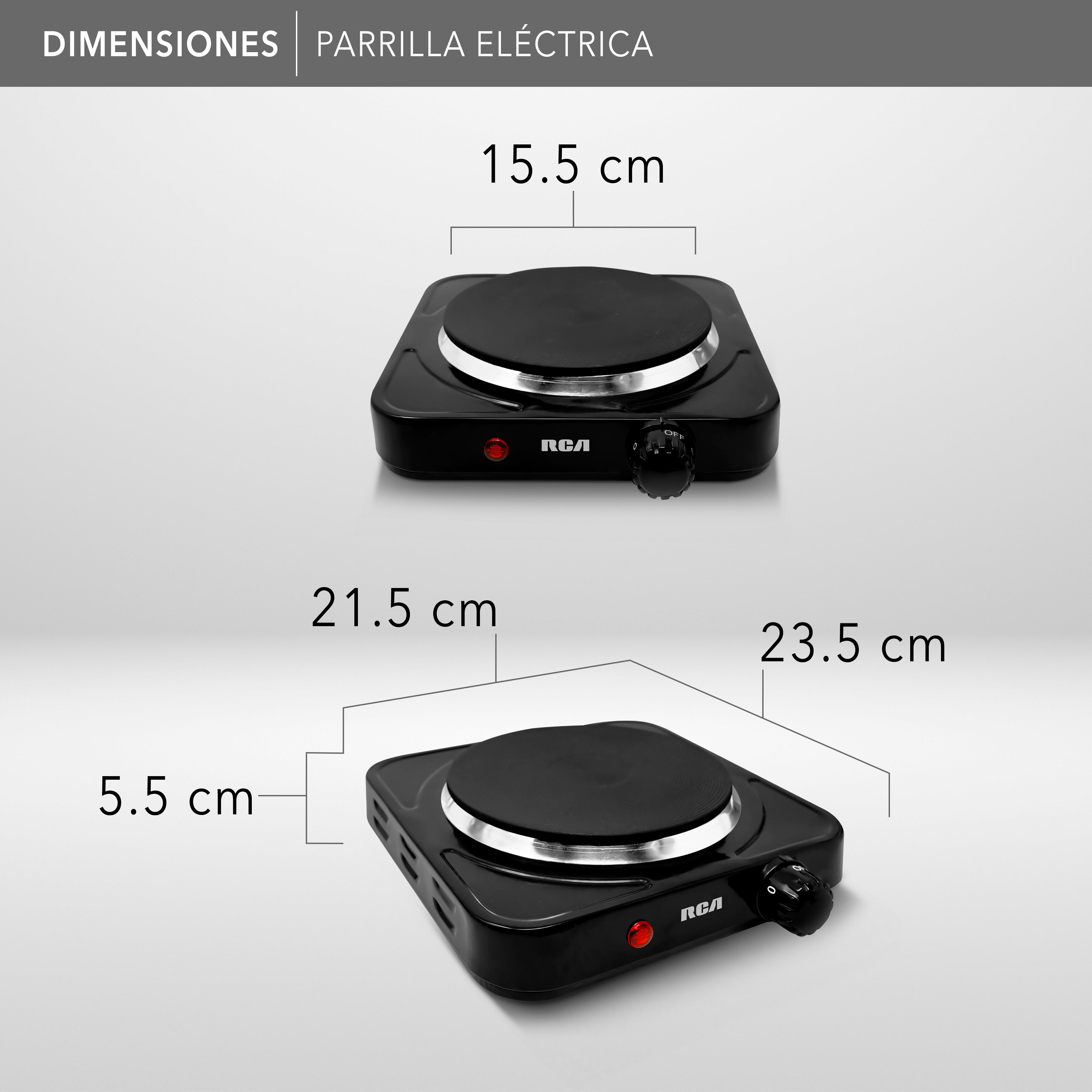 Parrilla Eléctrica RC1000N