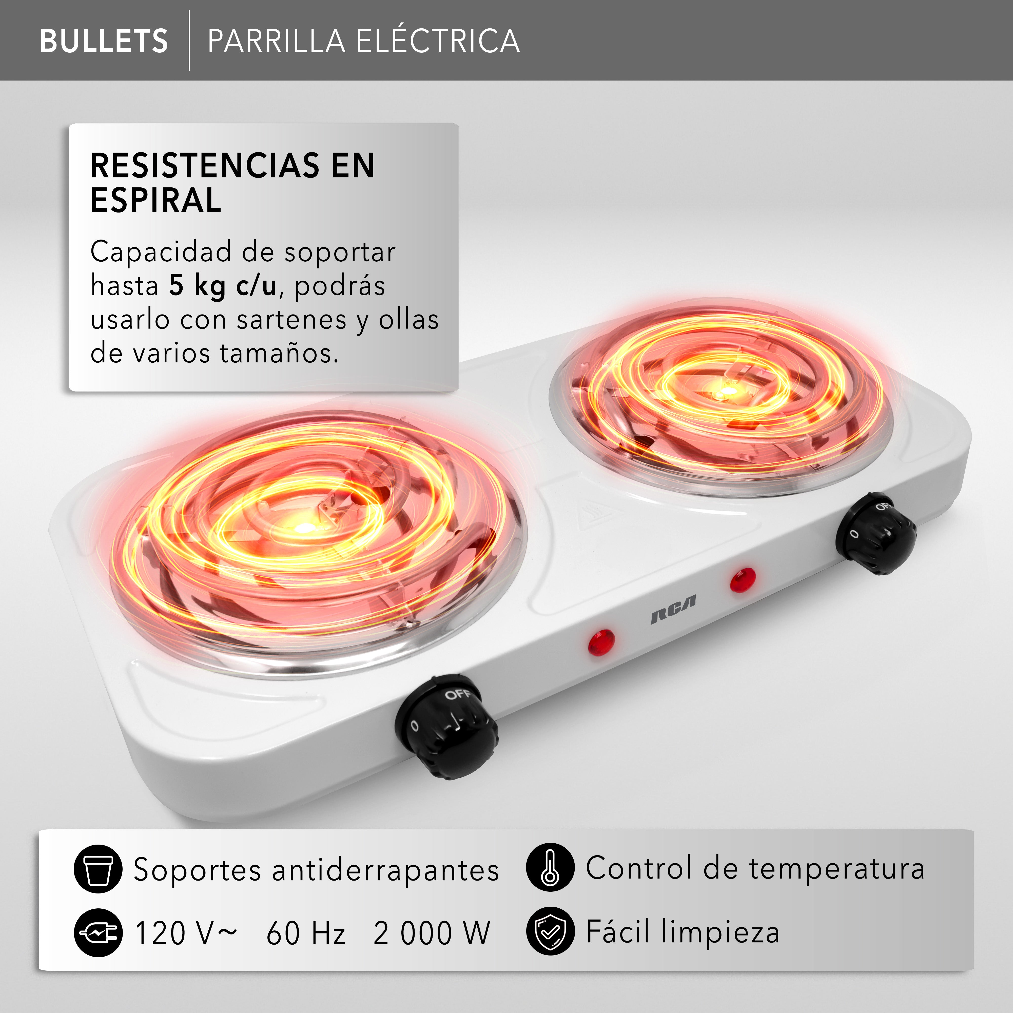 Parrilla Eléctrica de Espiral RC2000A