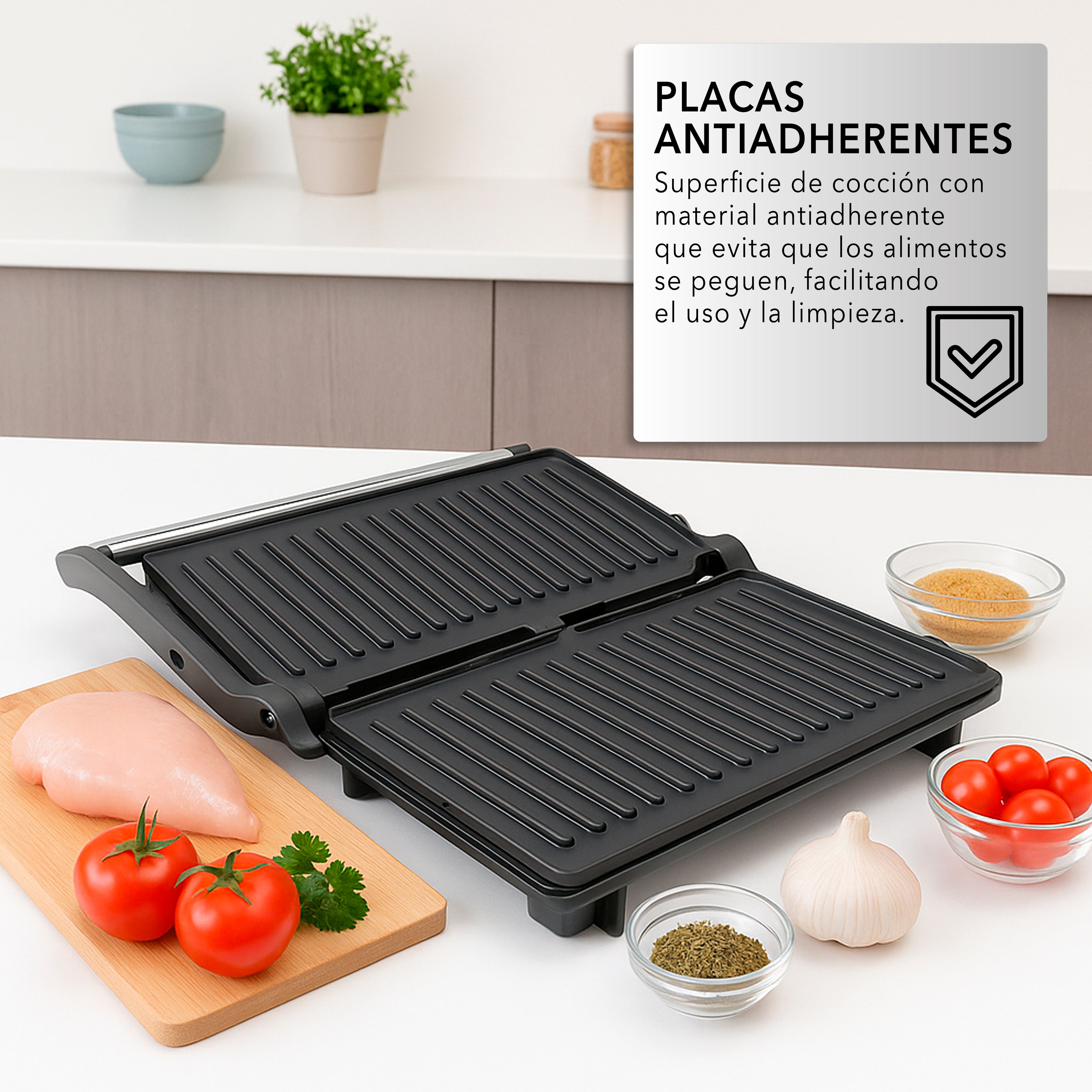 Parrilla Panini RC-123G