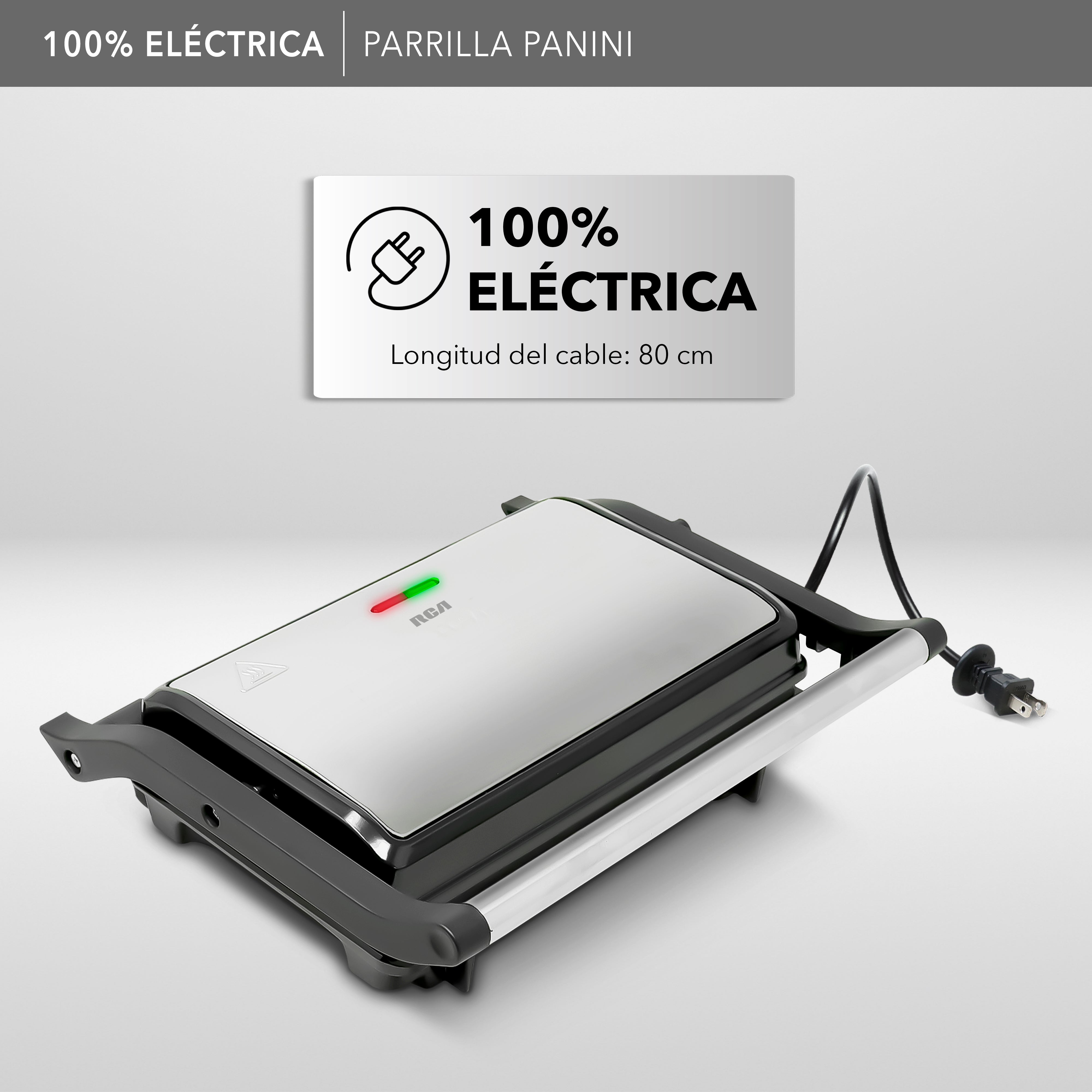 Parrilla Panini RC-123G