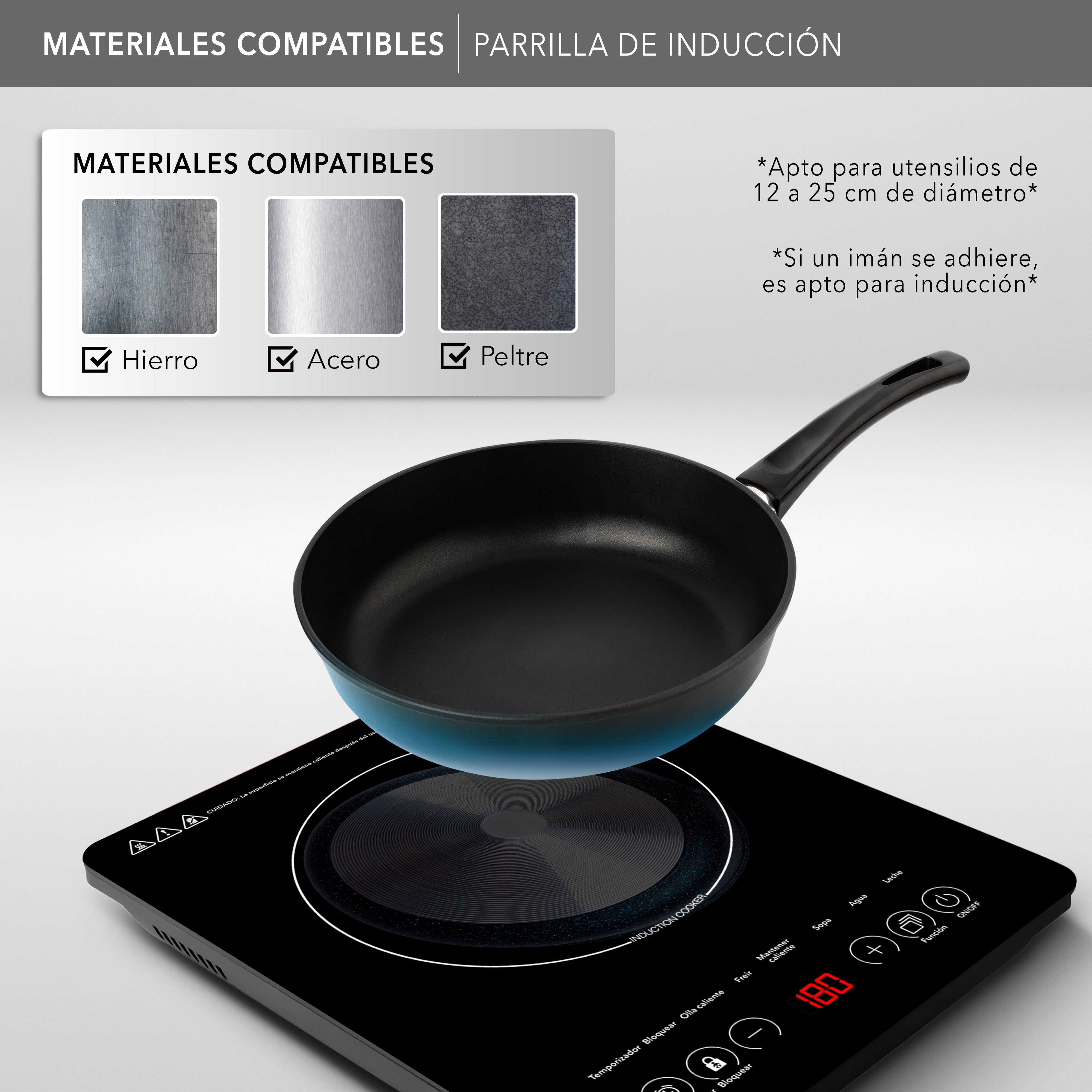 Parrilla de Inducción RC-12A3