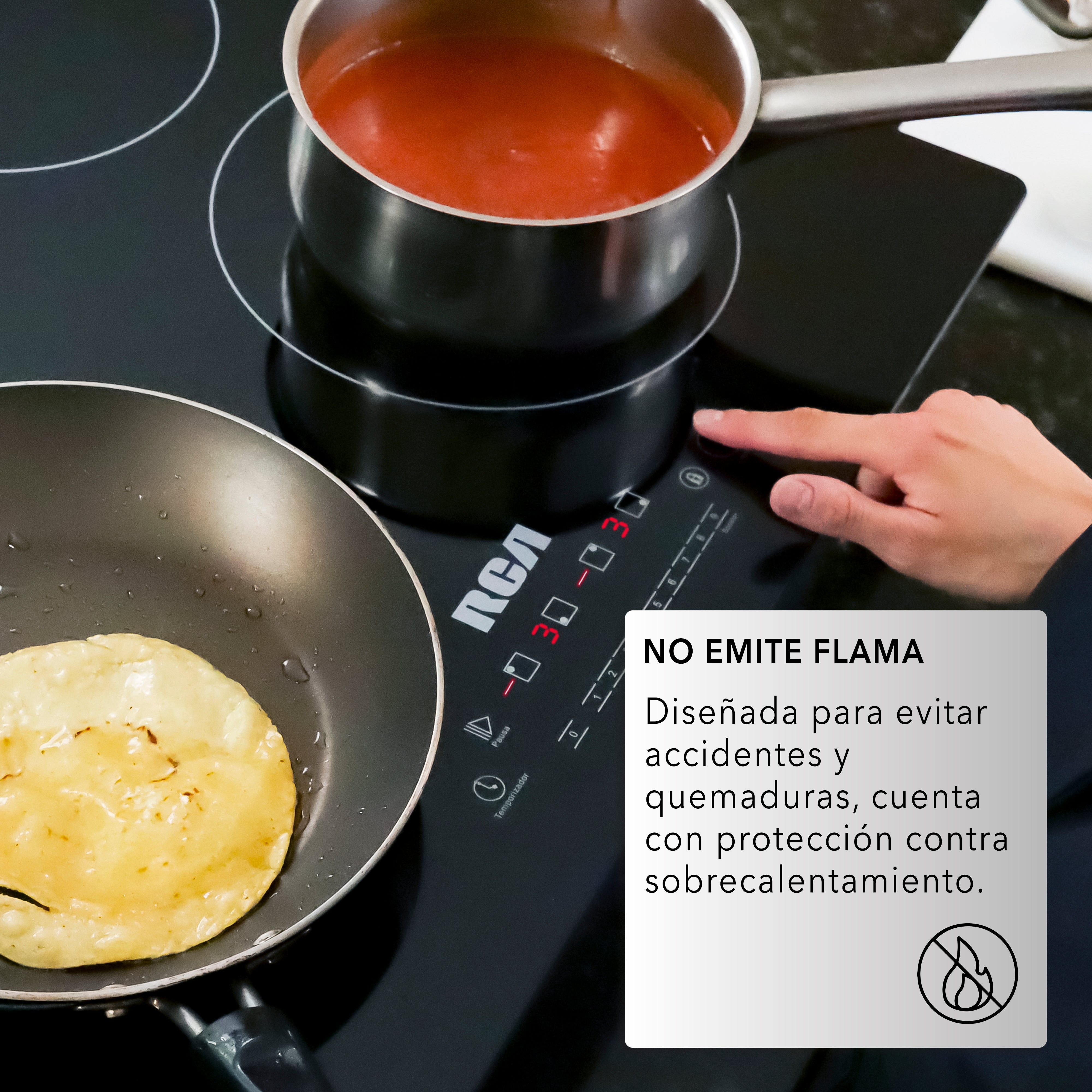 Parrilla de Inducción Empotrable RC-12A5