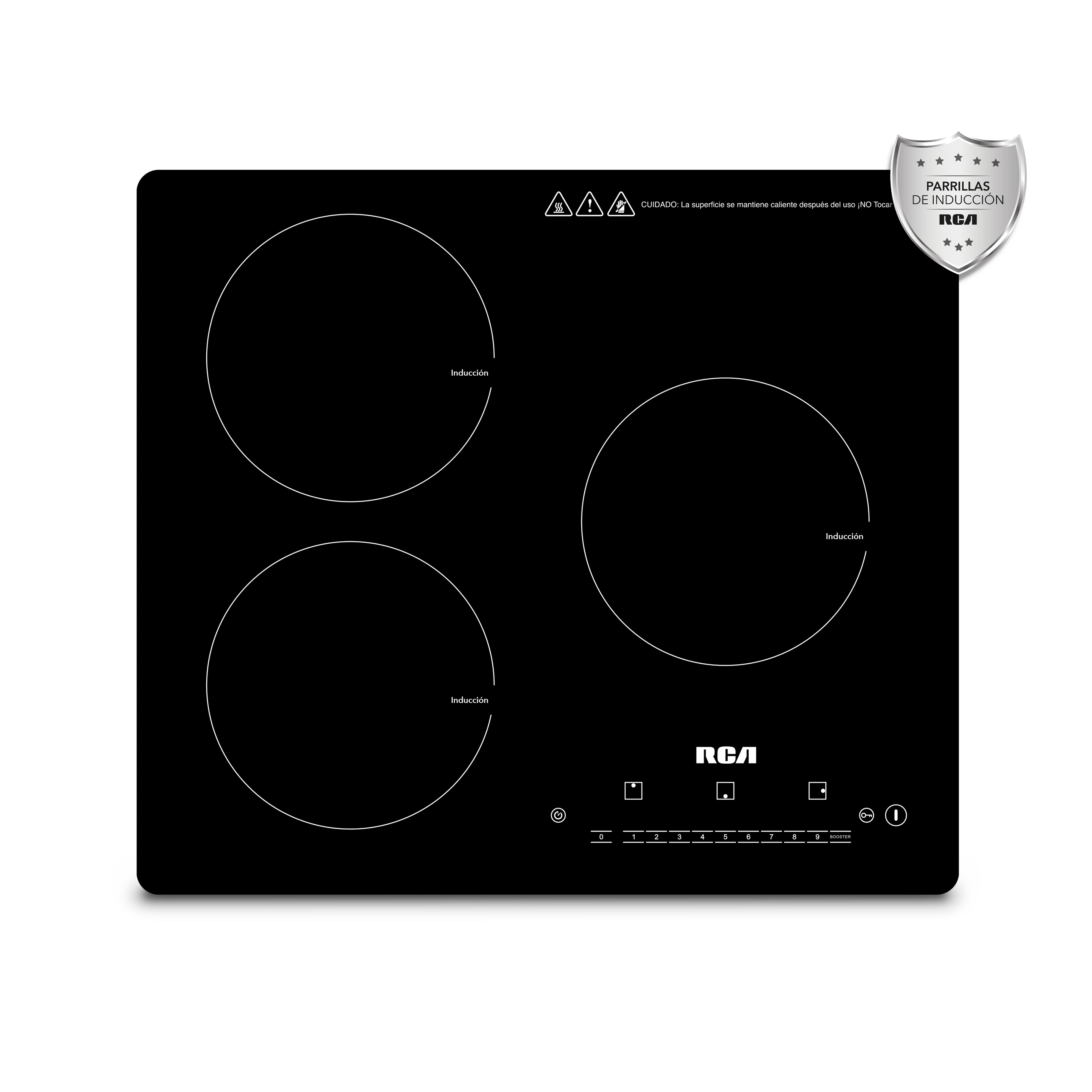 Parrilla de Inducción Triple RC-12A6