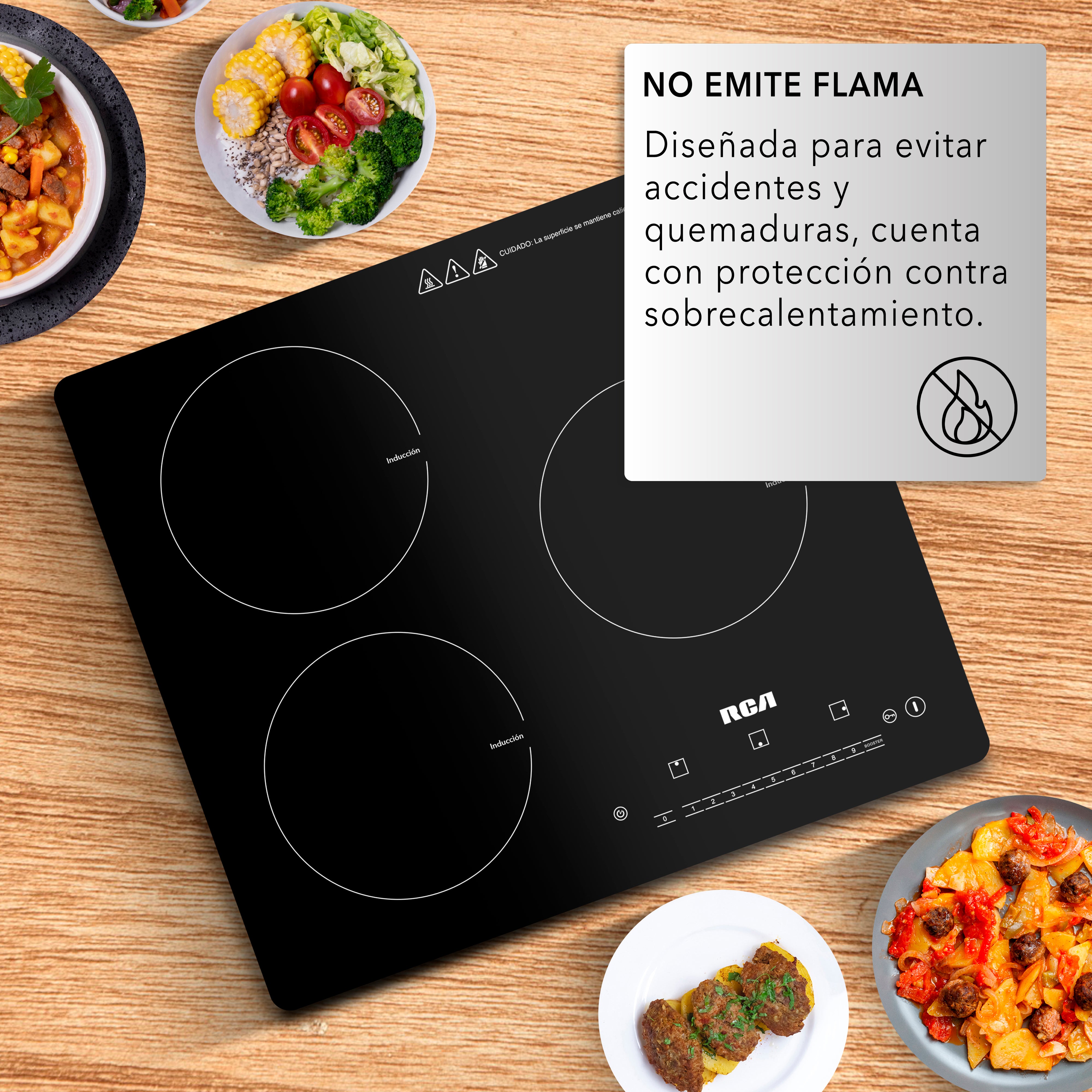 Parrilla de Inducción Triple RC-12A6