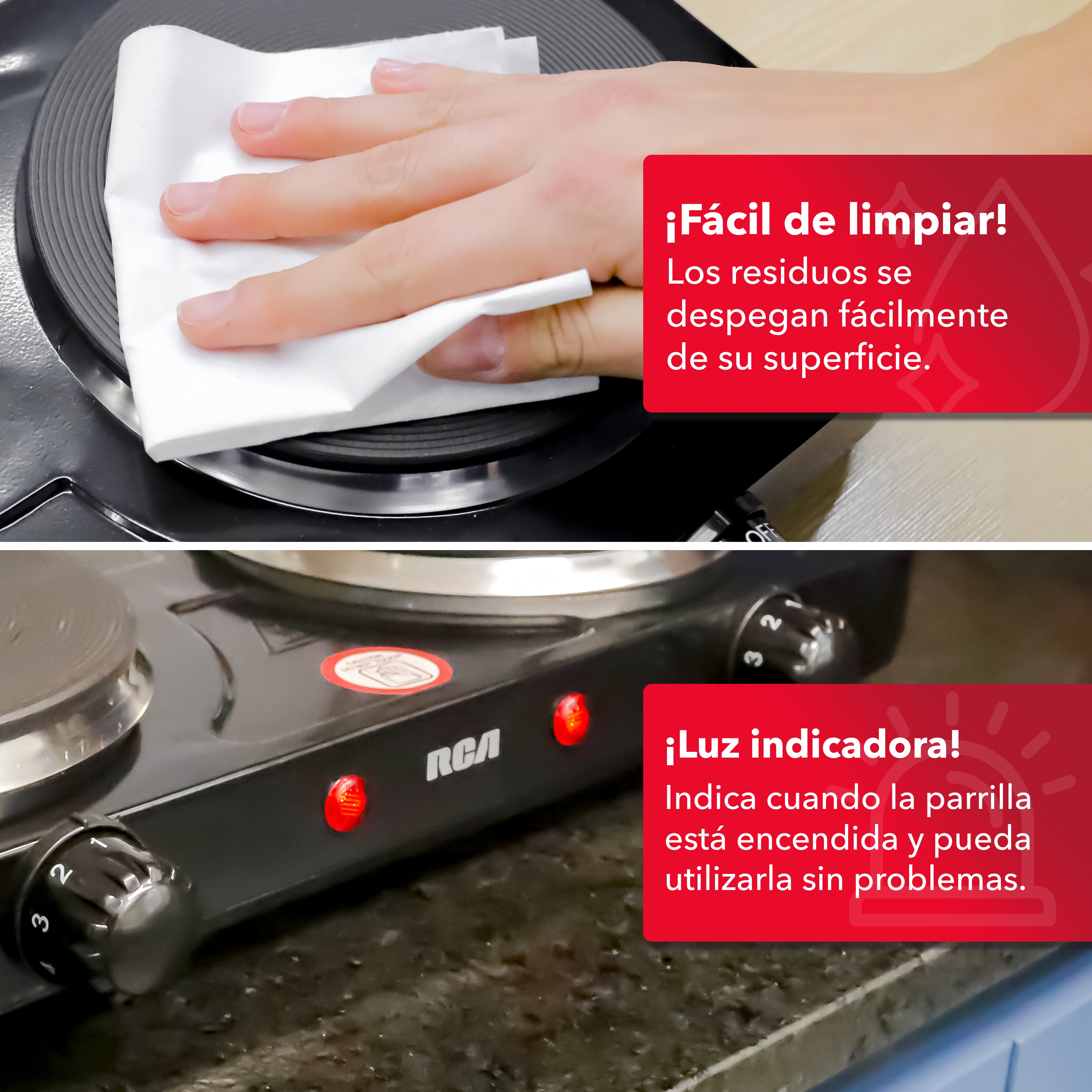 Parrilla Eléctrica RC2000N