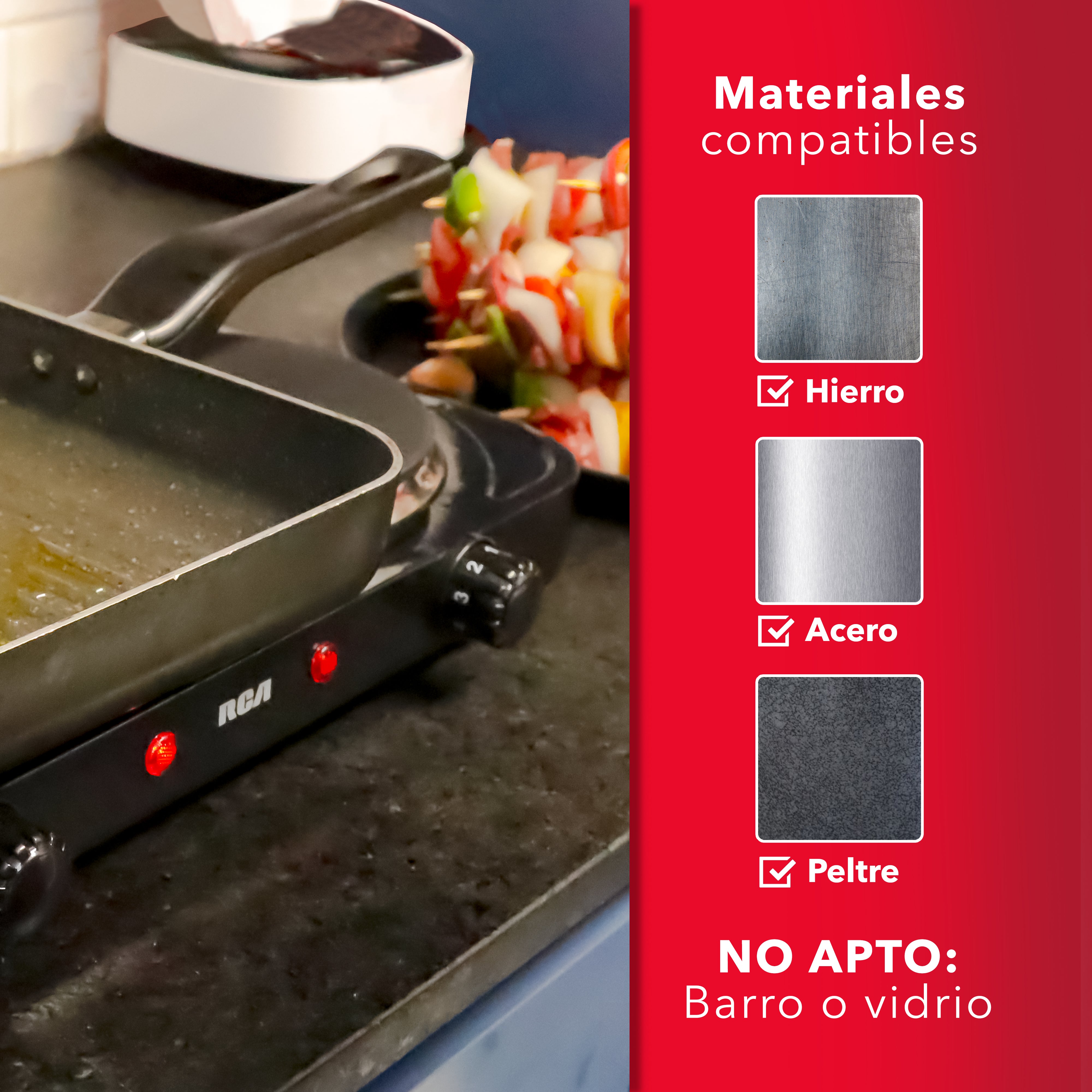 Parrilla Eléctrica RC2000N