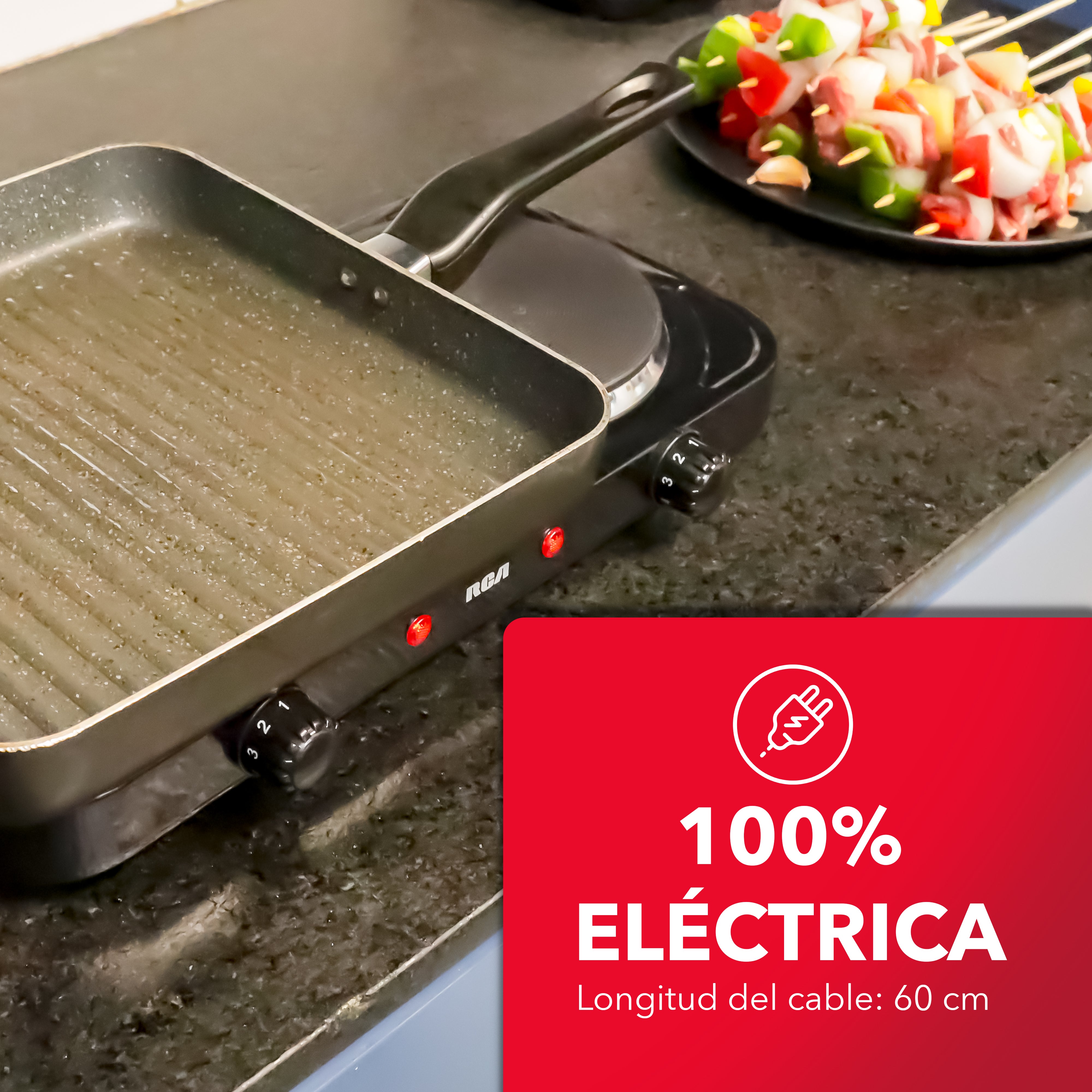 Parrilla Eléctrica RC2000N