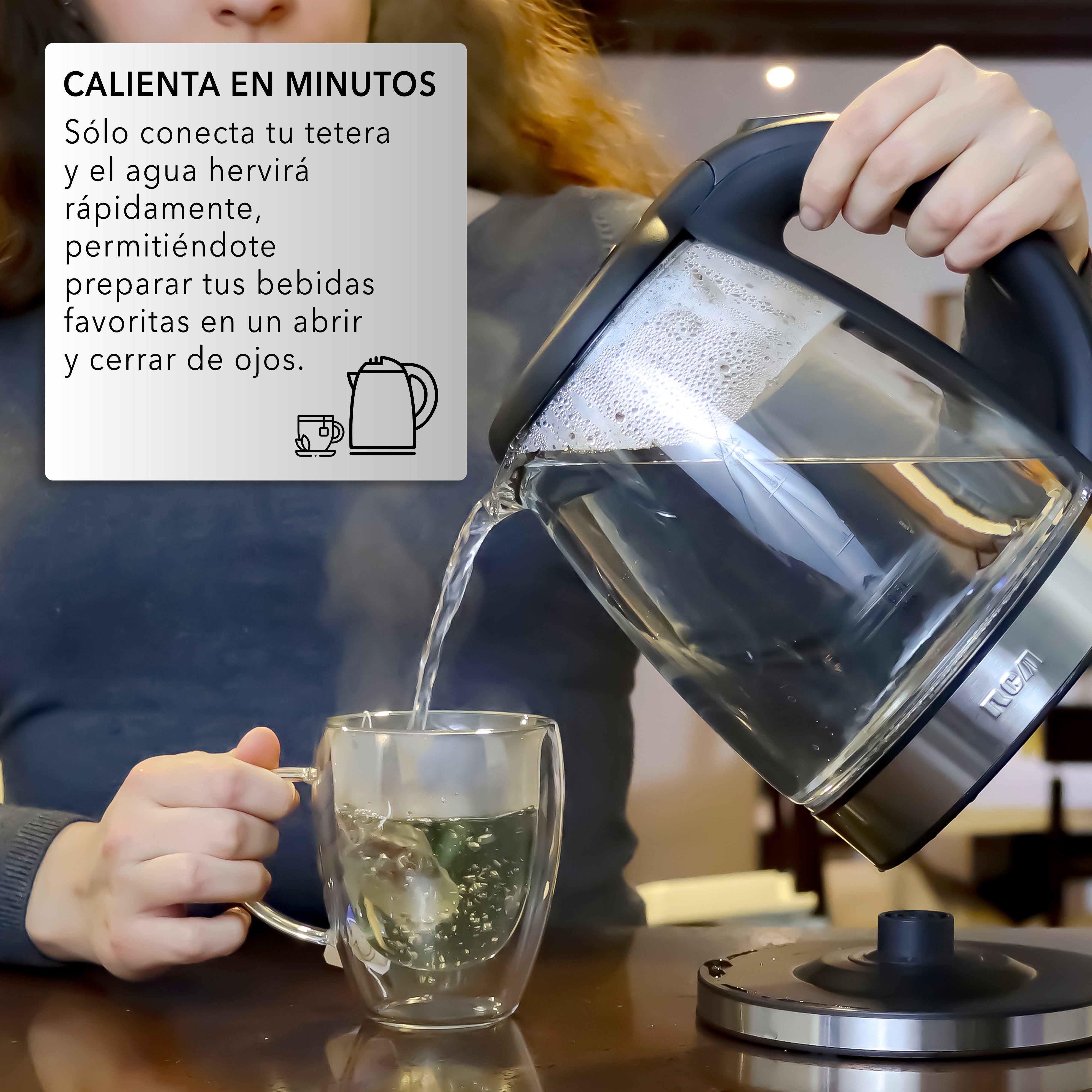 Tetera de Vidrio RC-328