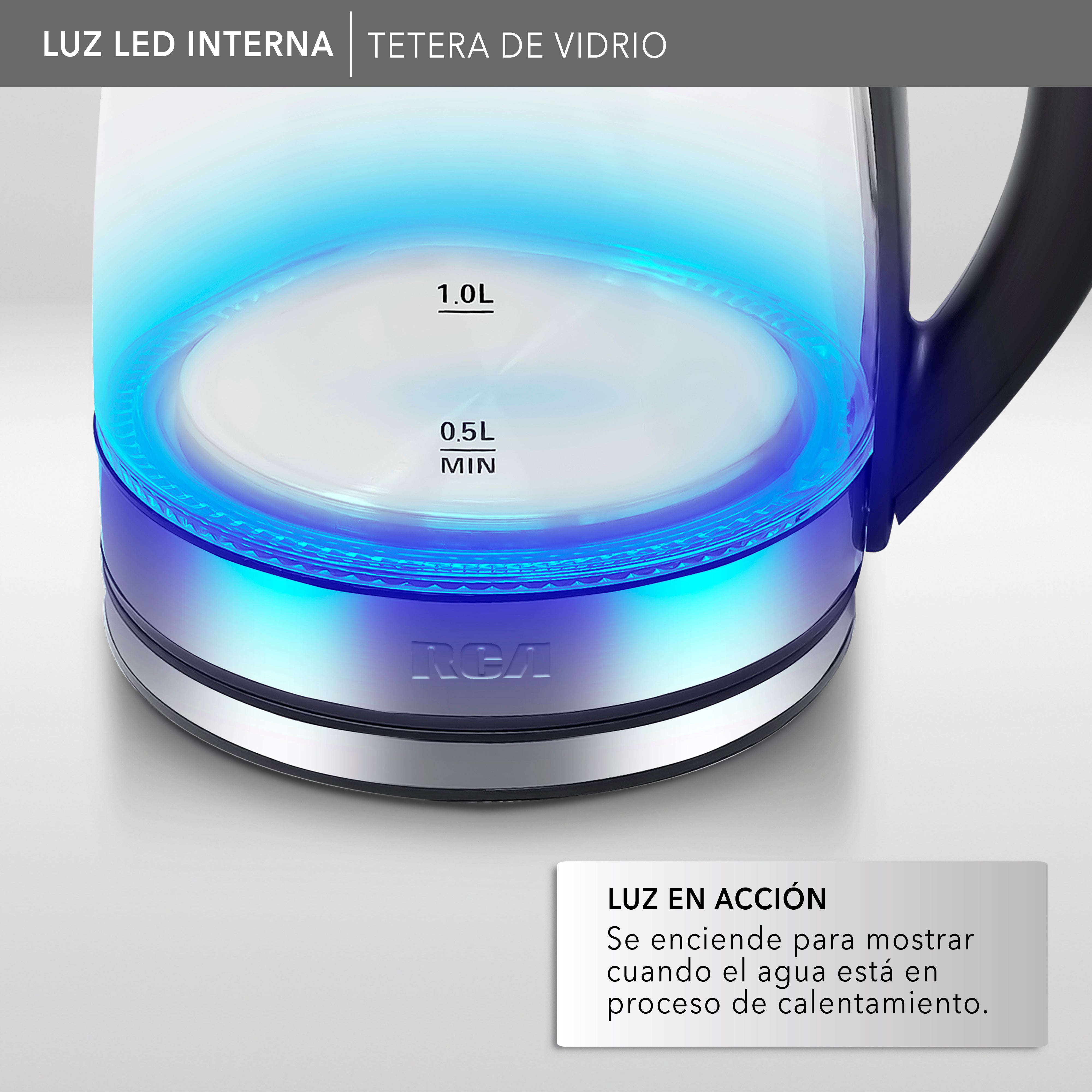 Tetera de Vidrio RC-328