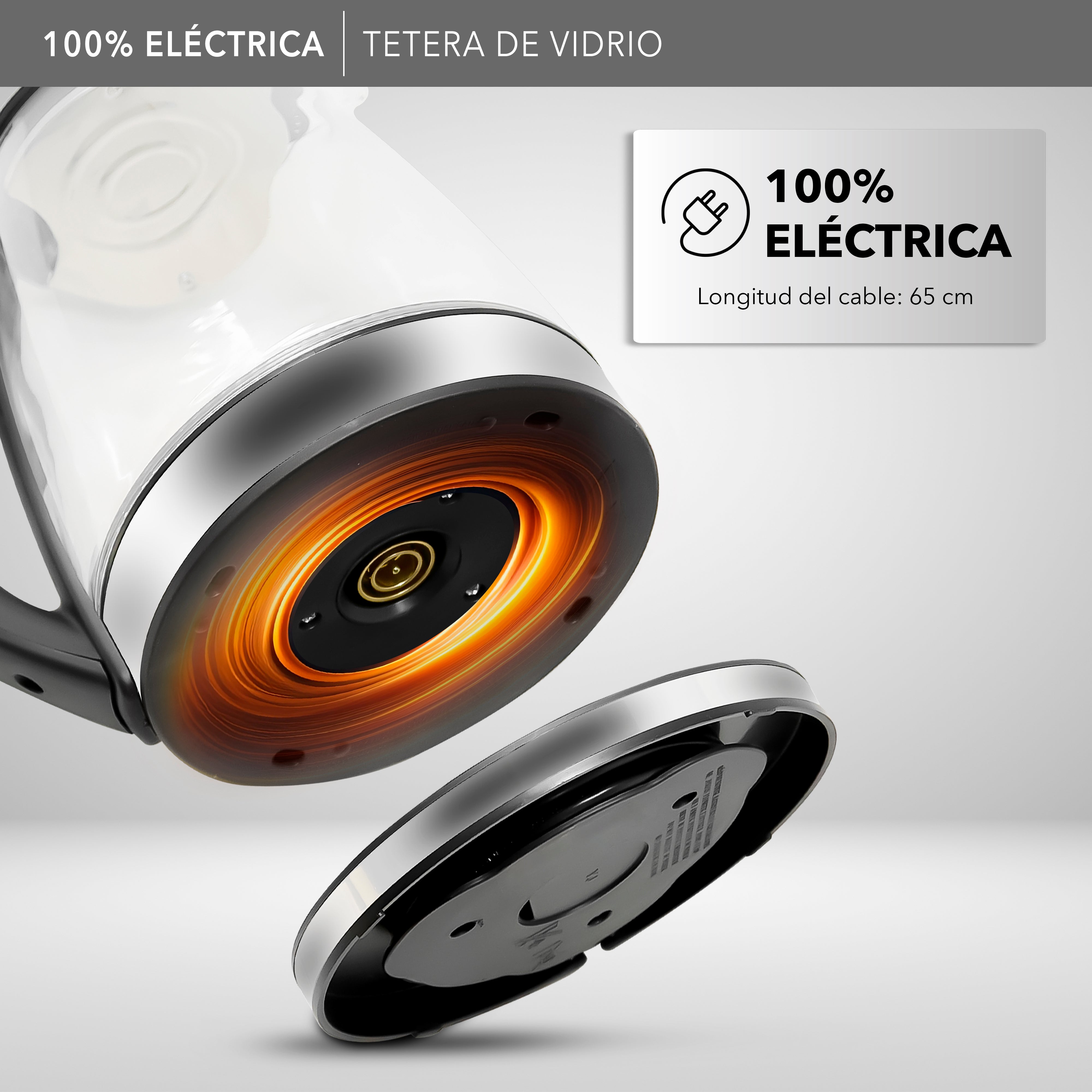 Tetera de Vidrio RC-328