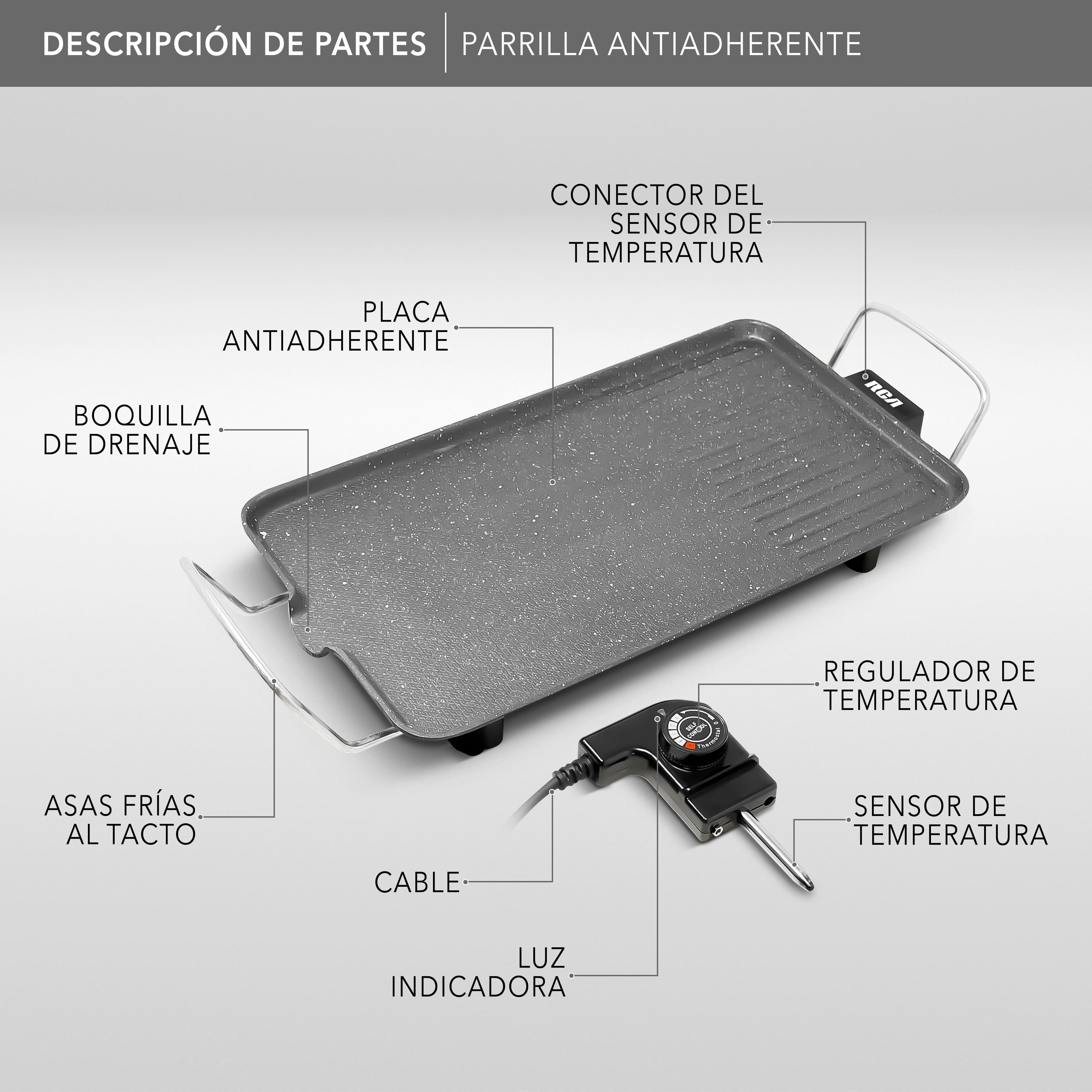 Parrilla Antiadherente Grill RC-45