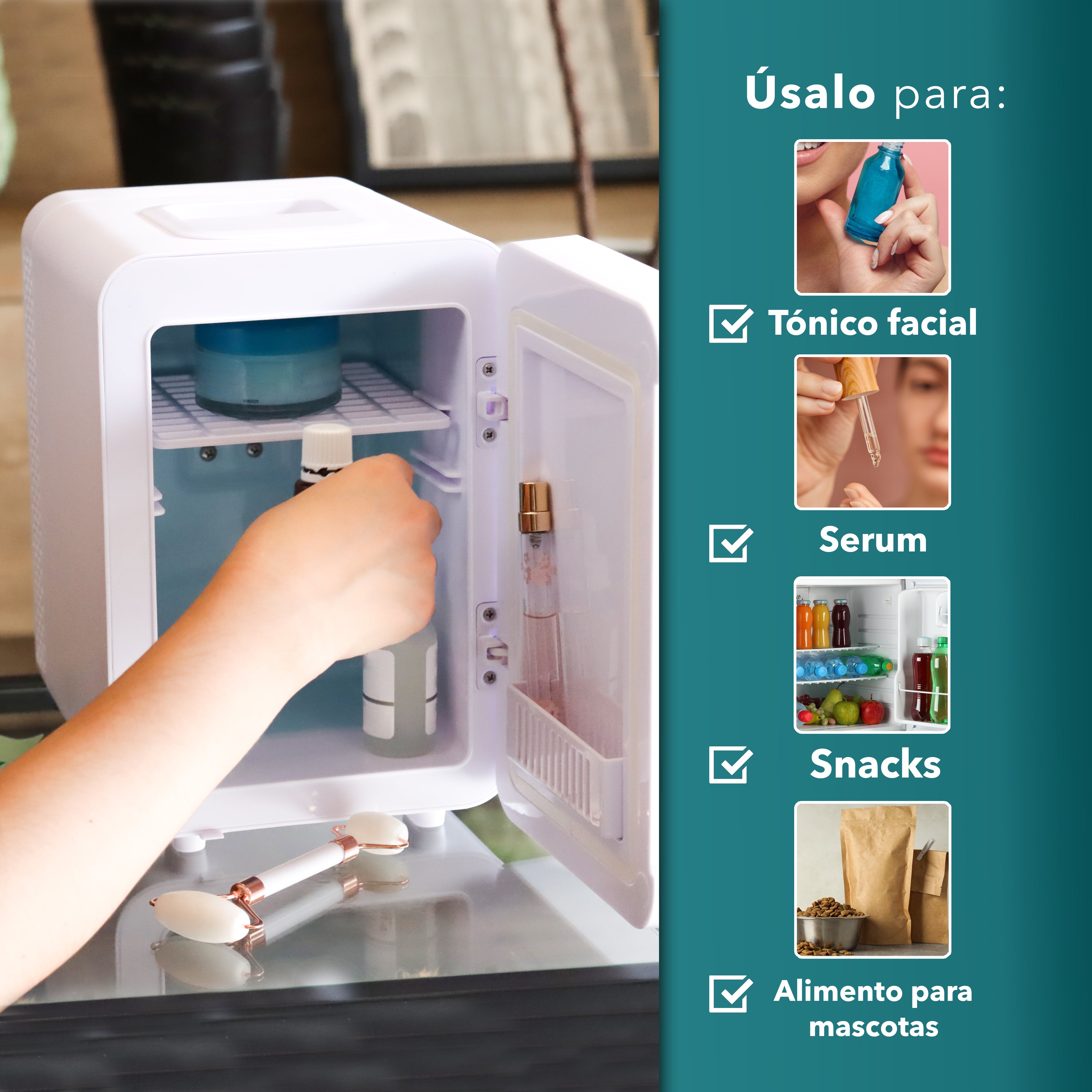 Mini Refrigerador con Espejo RC-4E