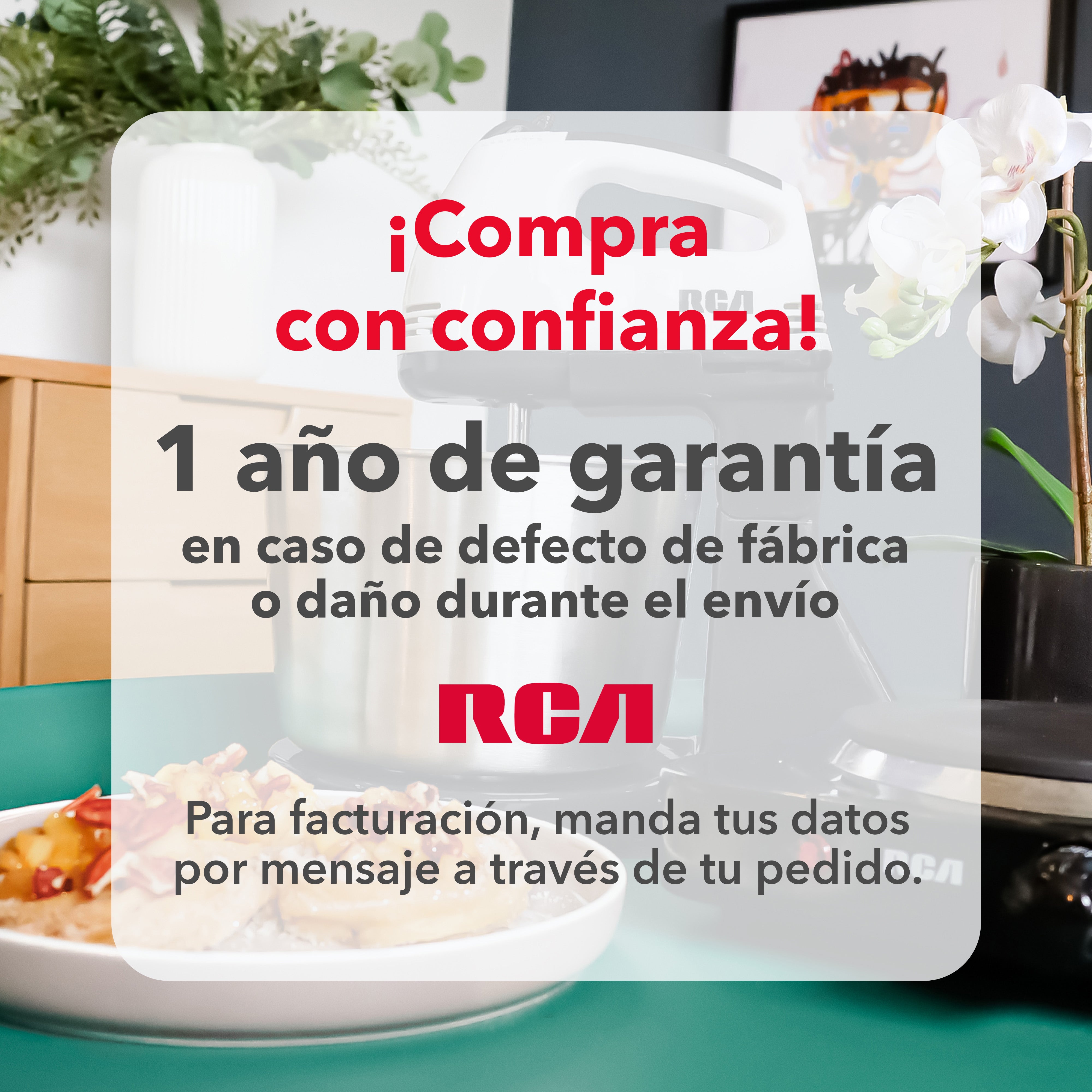 Batidora de Mano con Pedestal RC-67SS
