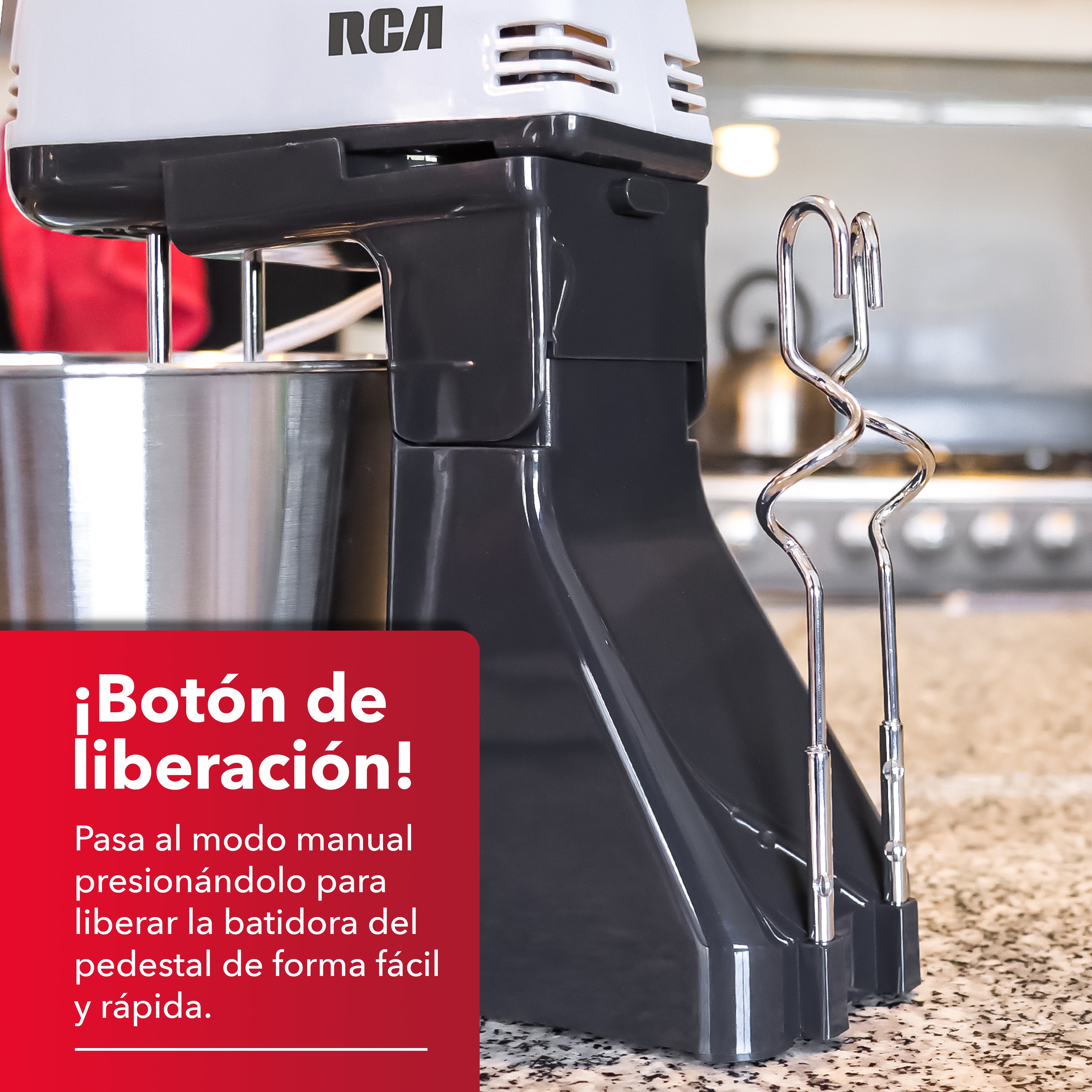 Batidora de Mano con Pedestal RC-67SS