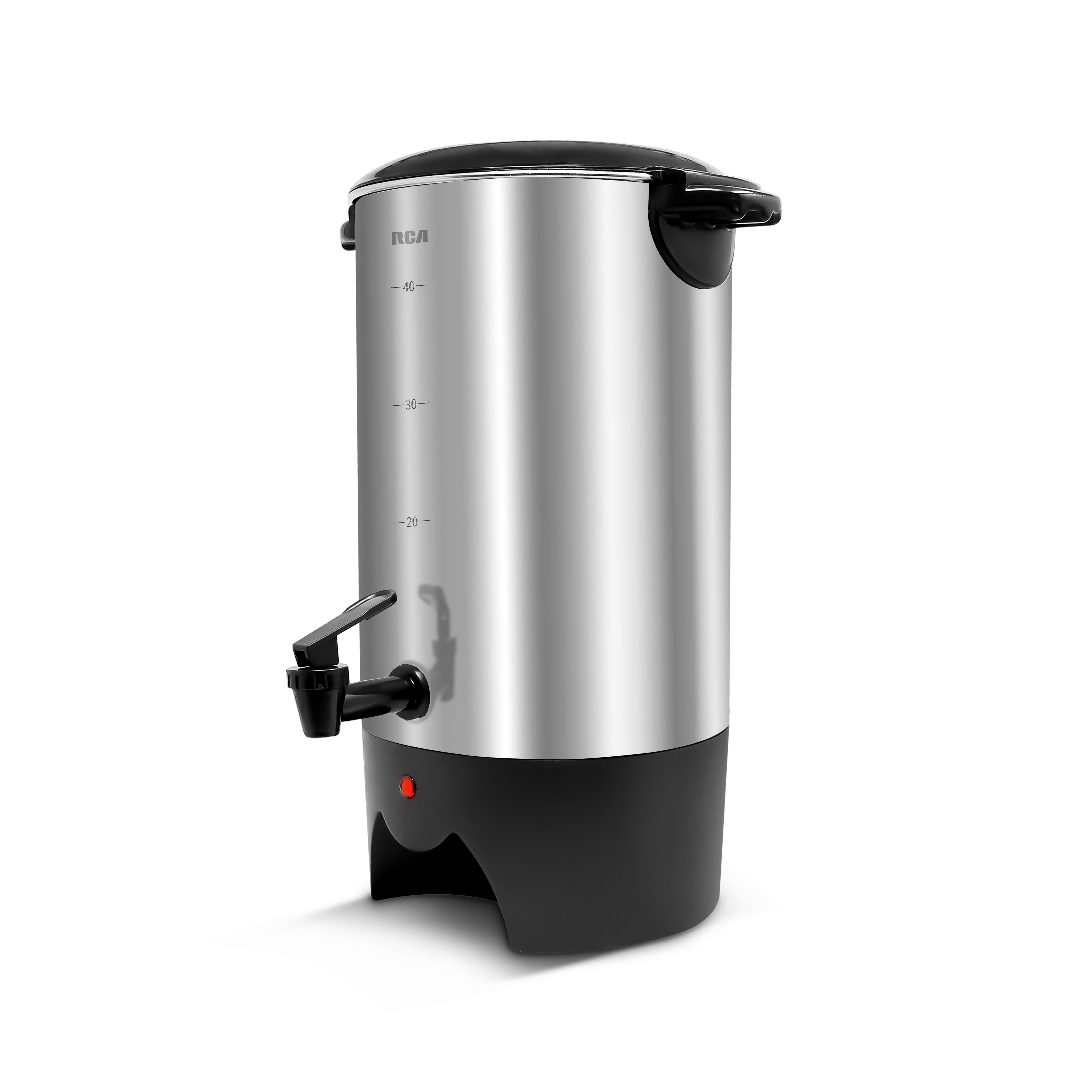 Cafetera de Acero Inoxidable de 40 Tazas RC-6L