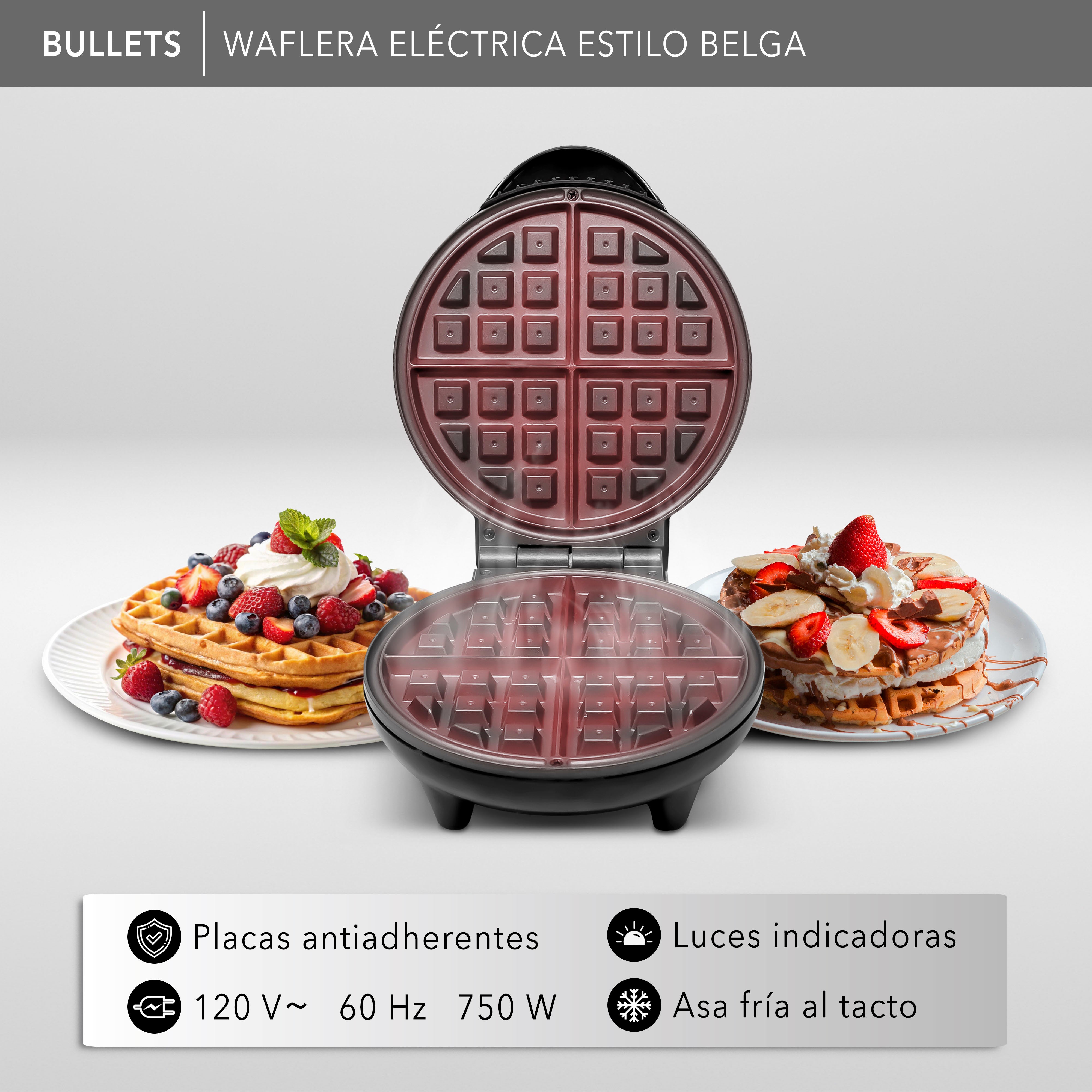 Waflera Eléctrica Estilo Belga RC-91
