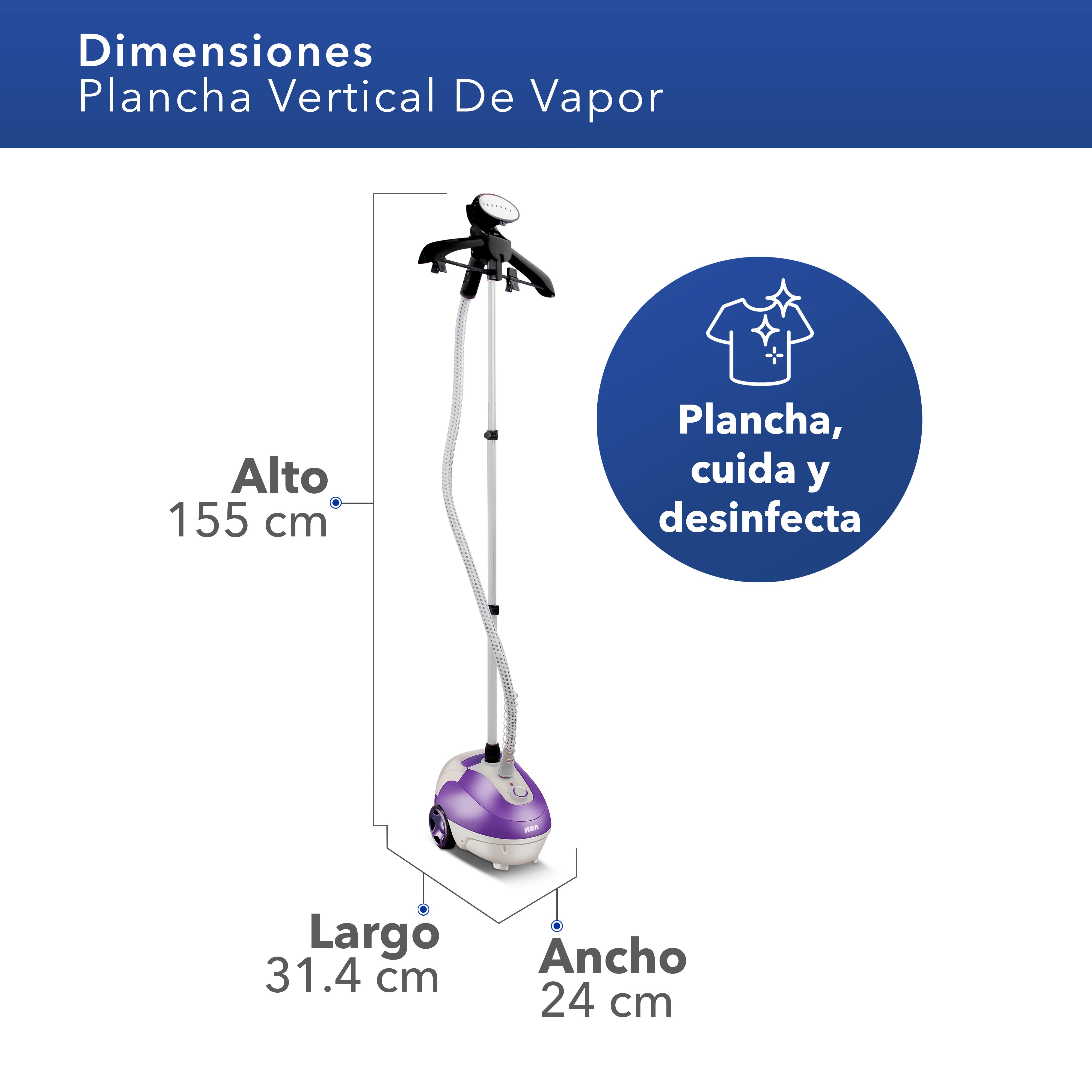 Plancha Vertical de Vapor RC-928