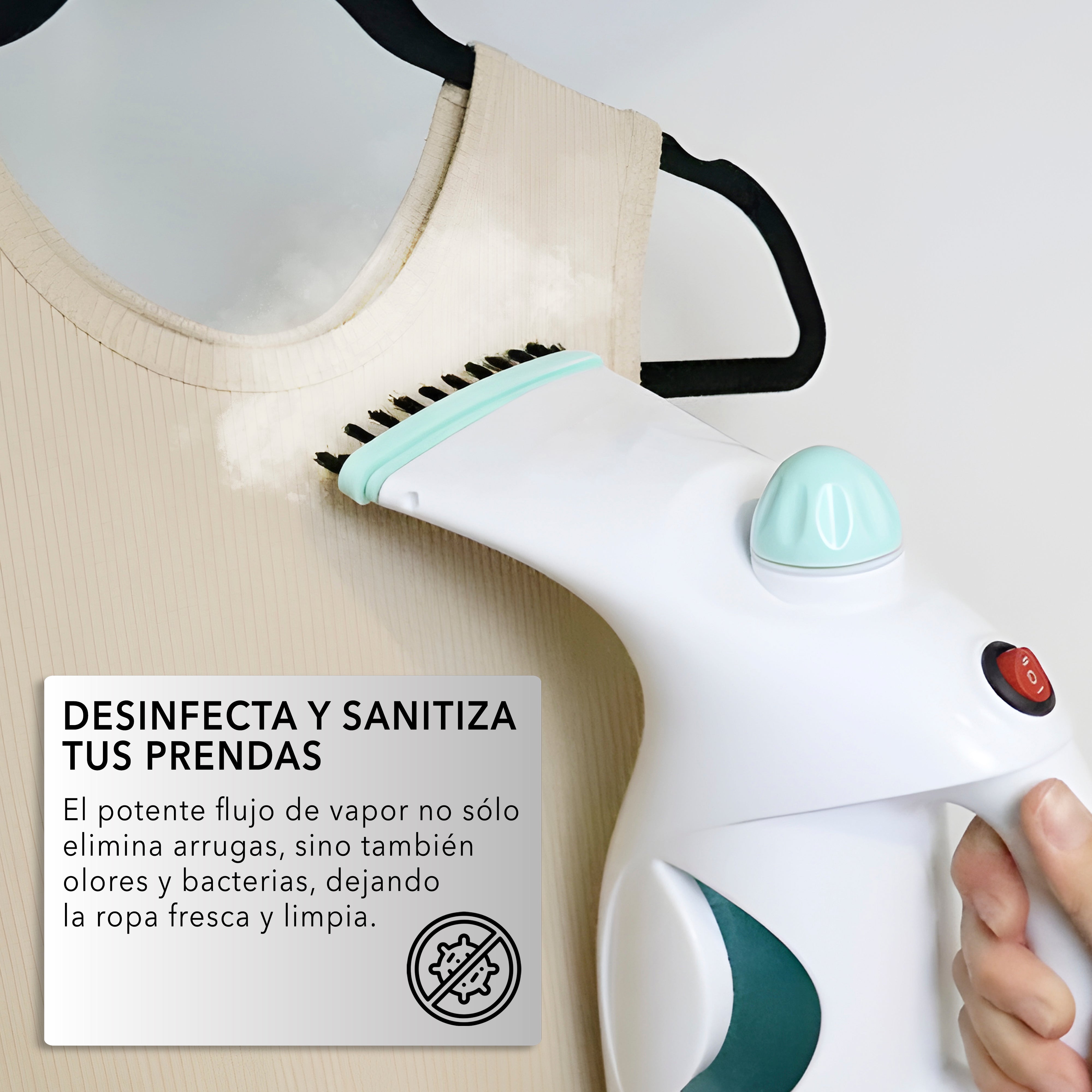 Plancha de Vapor Portátil RC-929