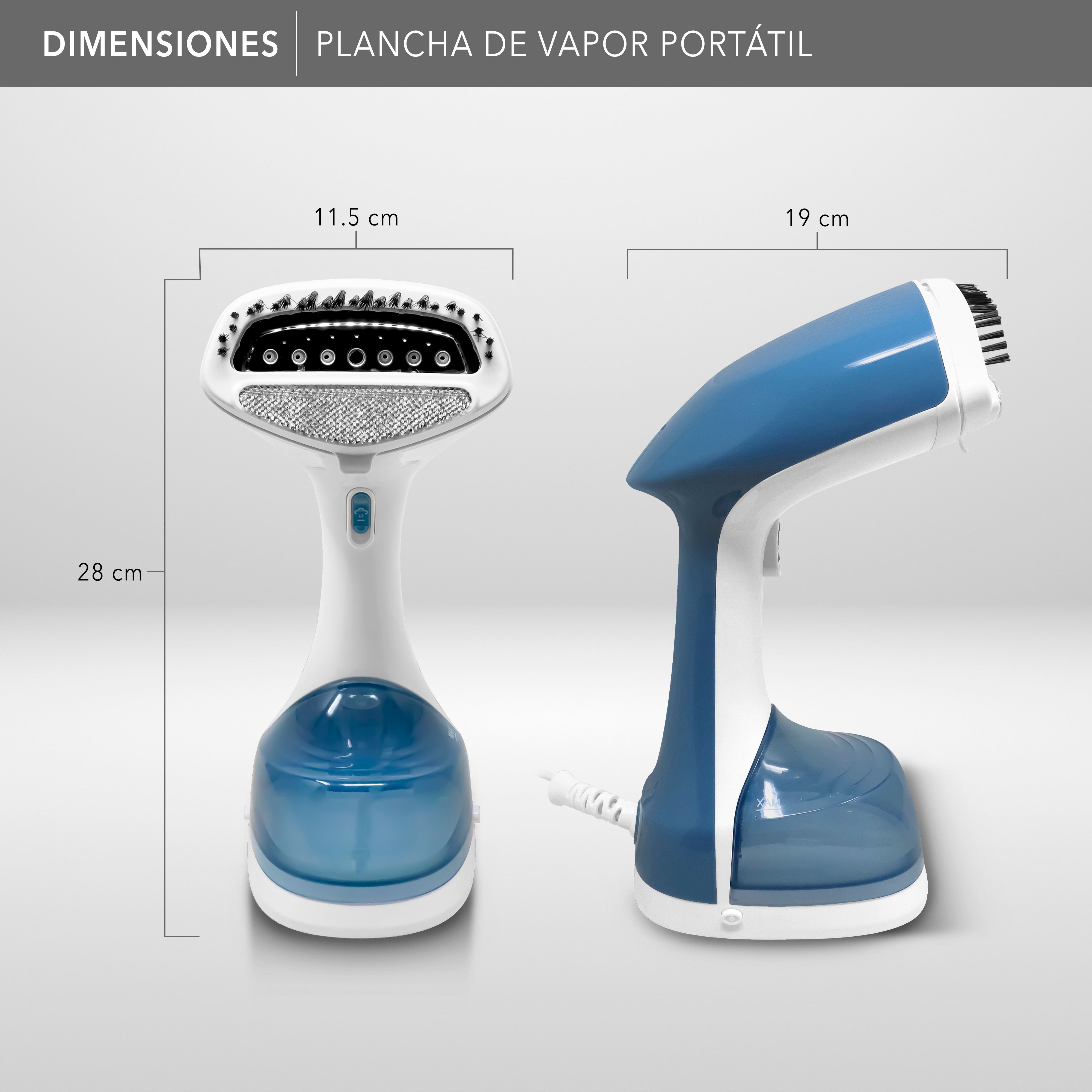 Rca Plancha De Vapor Portátil Rc-931 Color Blanco
