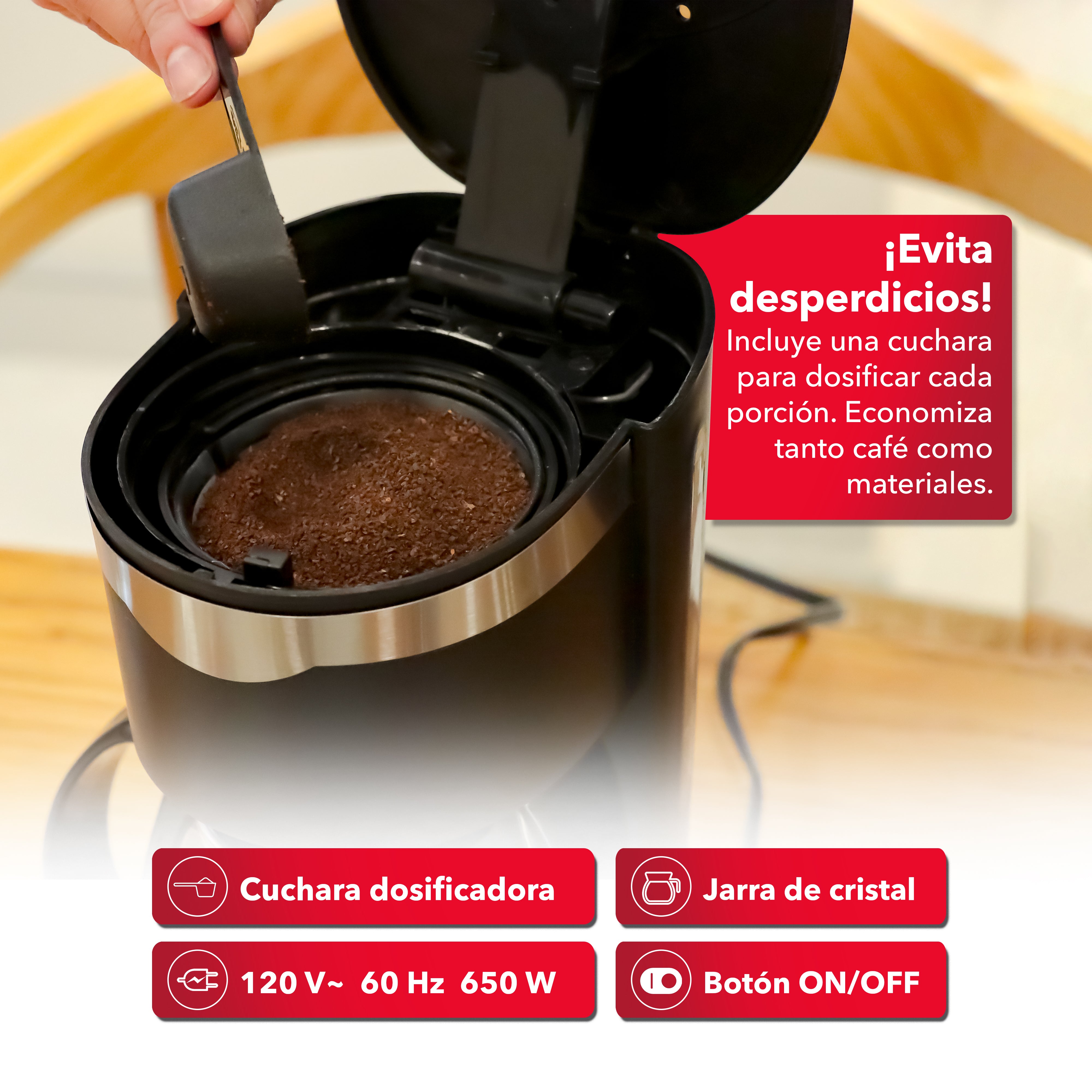 Cafetera Eléctrica RC-CAF1