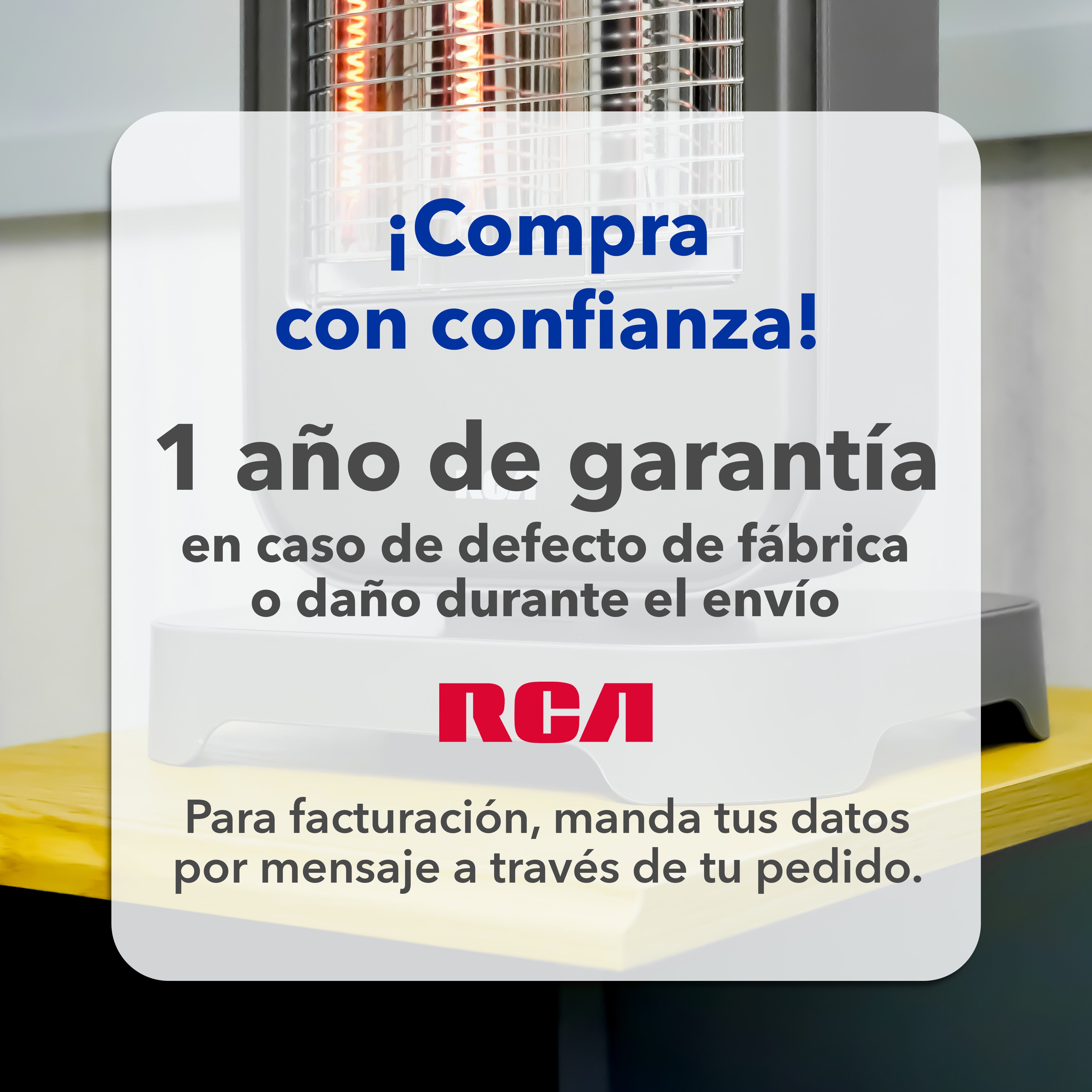 Calefactor de Fibra de Carbono RC-H3C