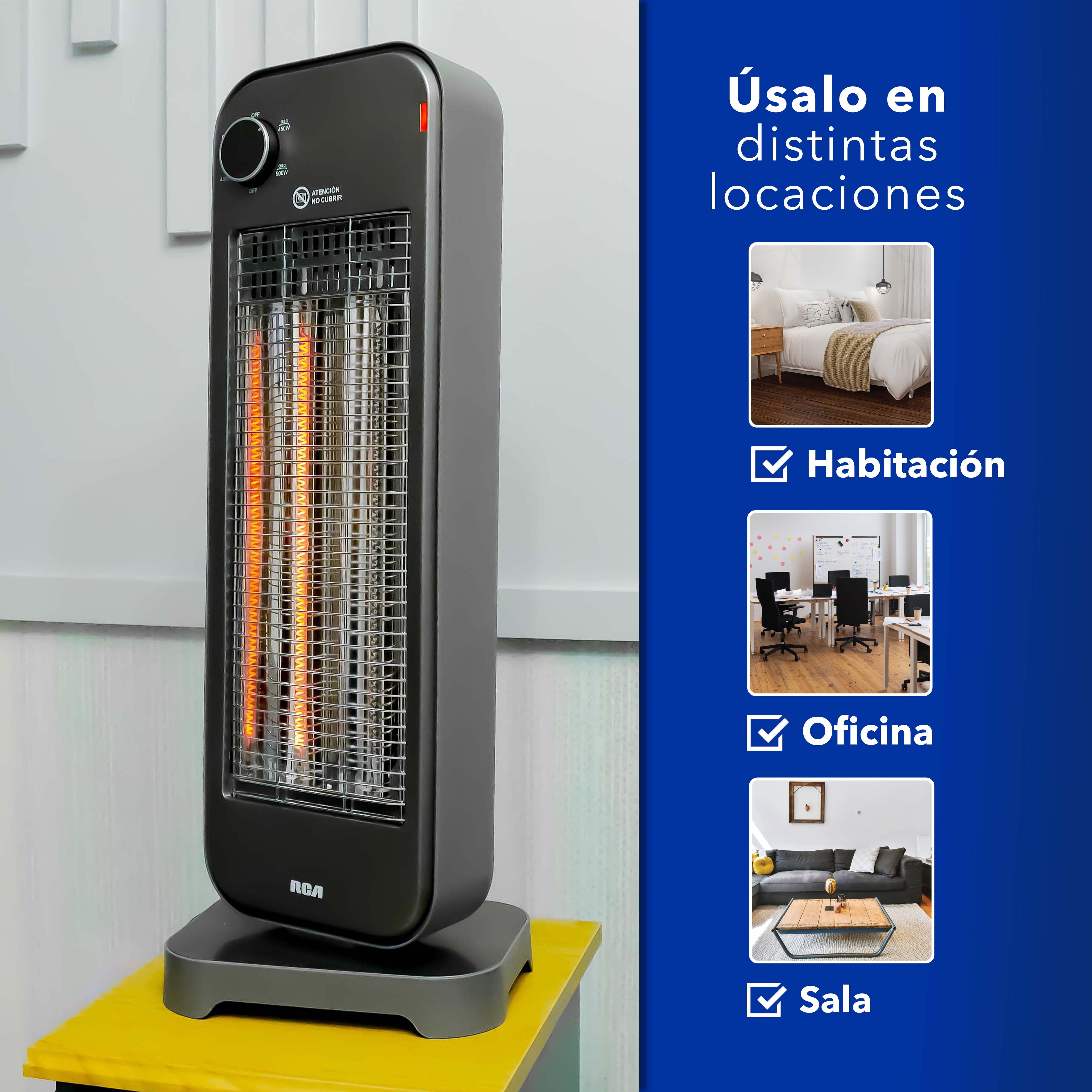 Calefactor de Fibra de Carbono RC-H3C