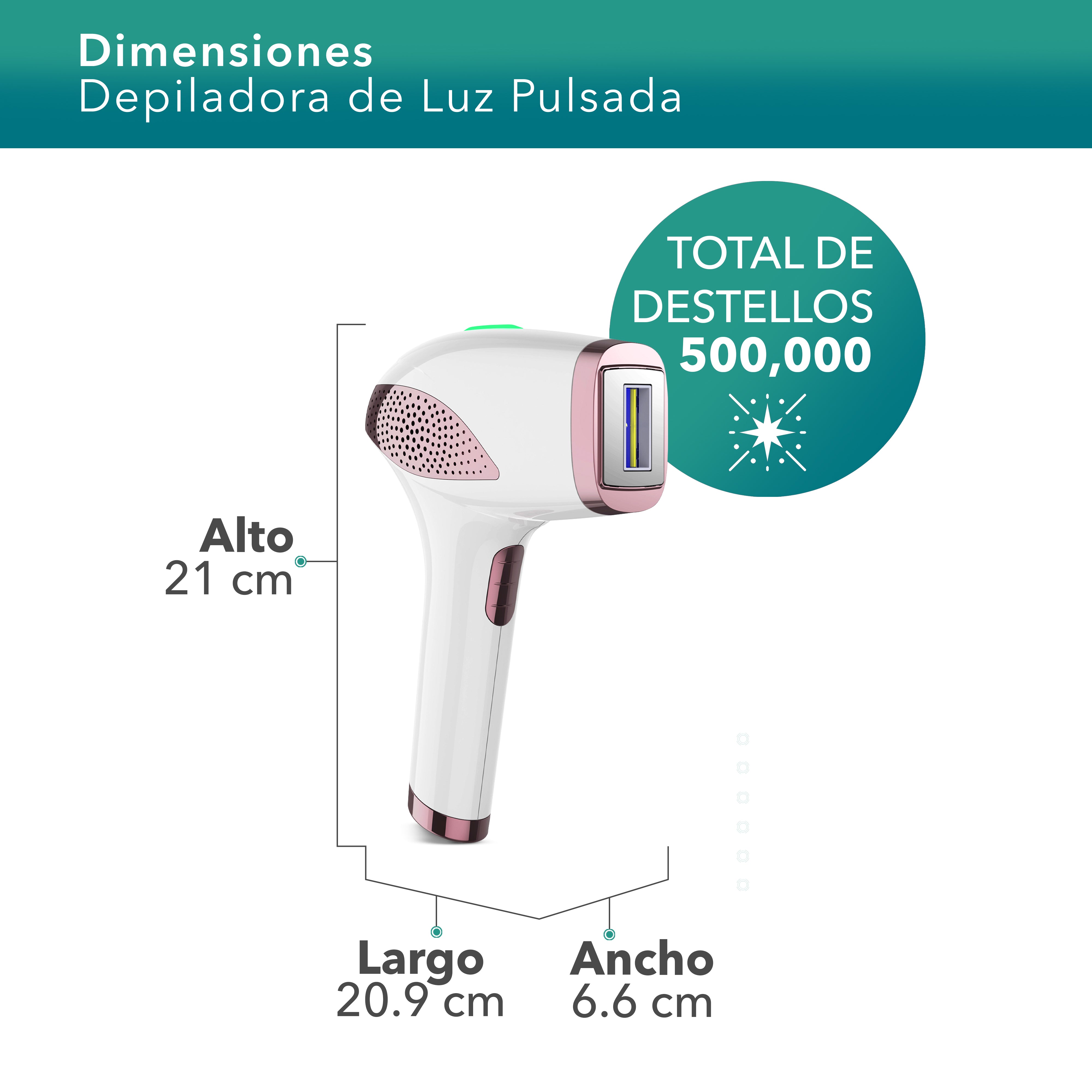 Depiladora de Luz Pulsada con Función de Enfriamiento RC-IPL5