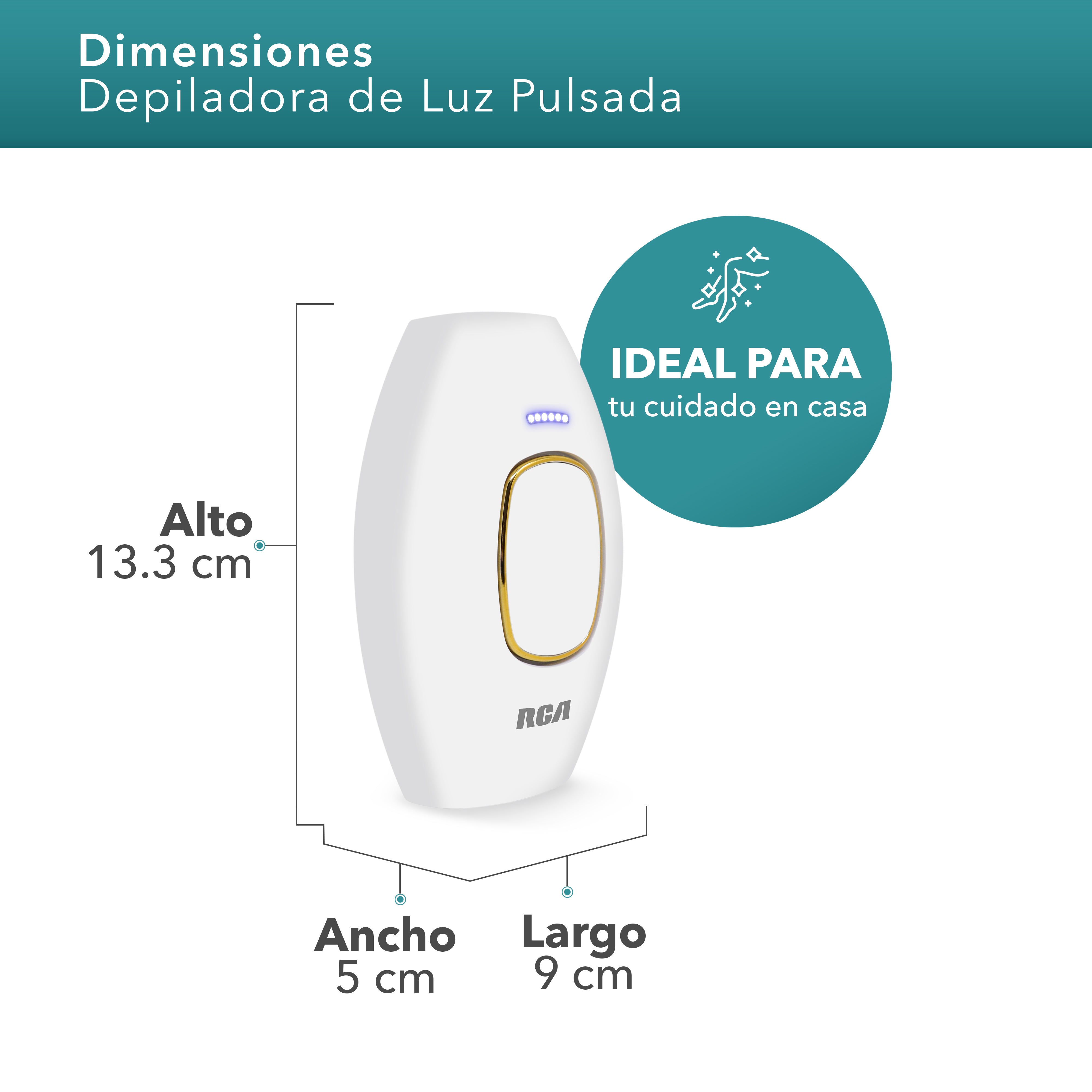 Depiladora de Luz Pulsada RC-IPL