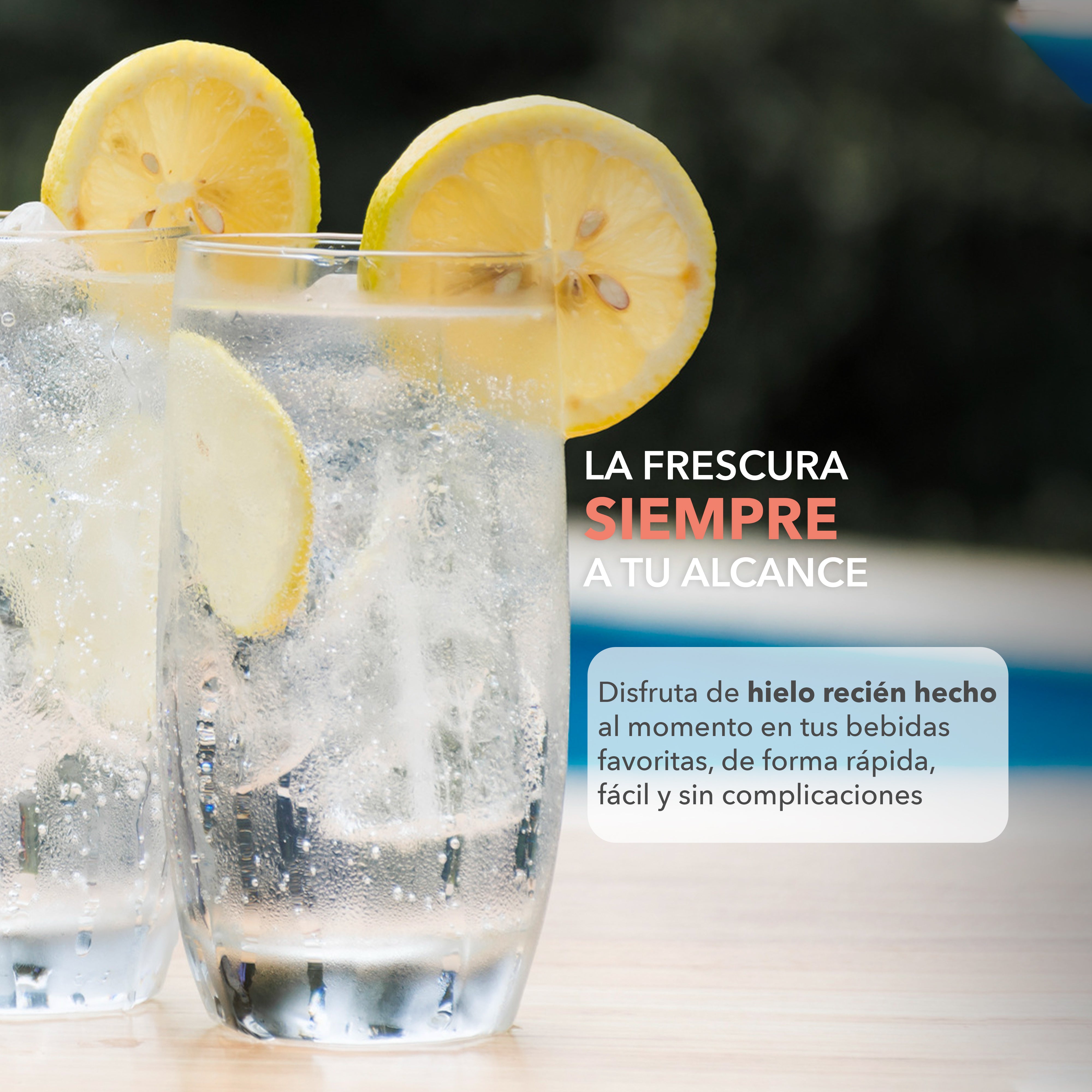 Máquina de Hielo 1.3L con Función de Autolimpieza RC-MH1