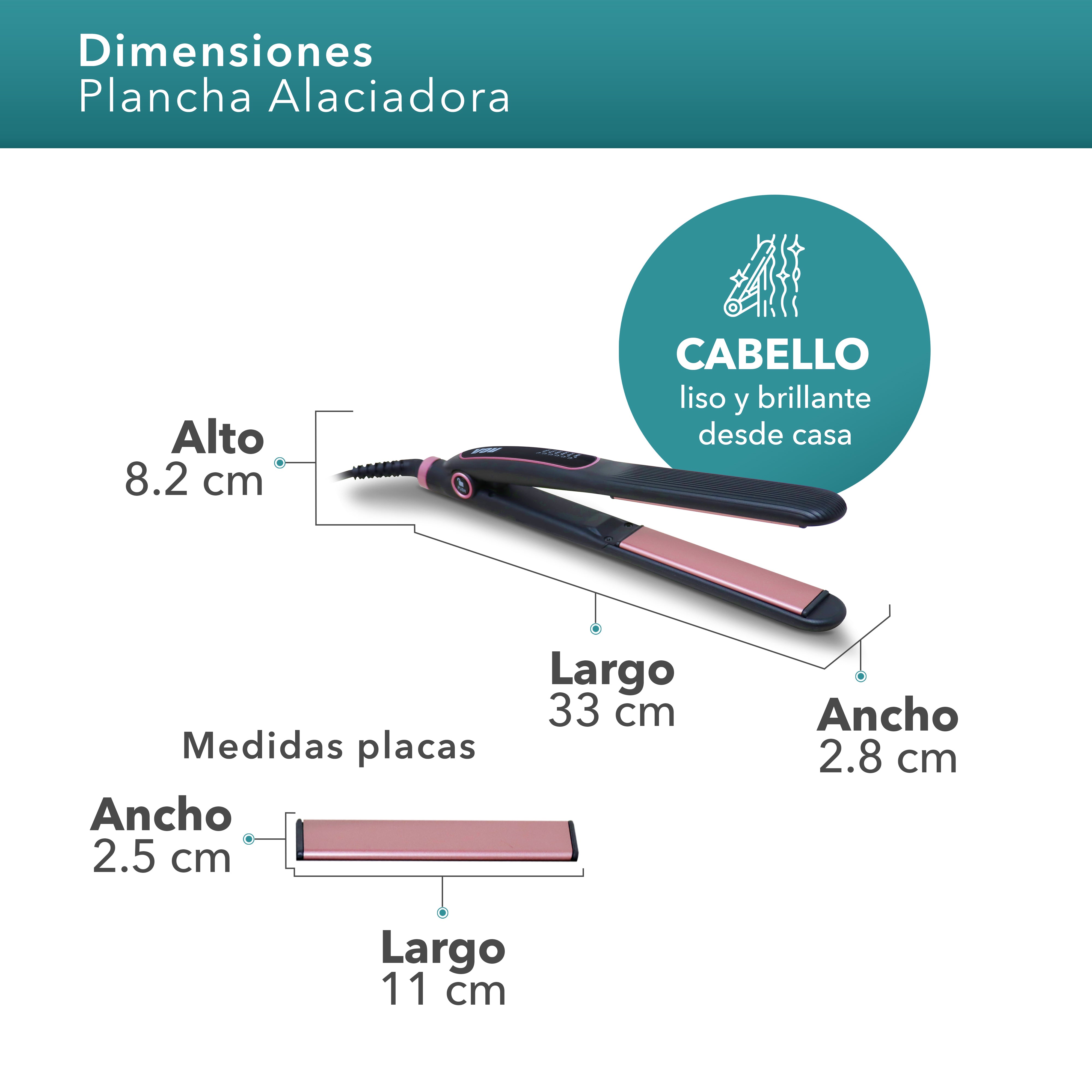 Plancha Alaciadora RC-P50